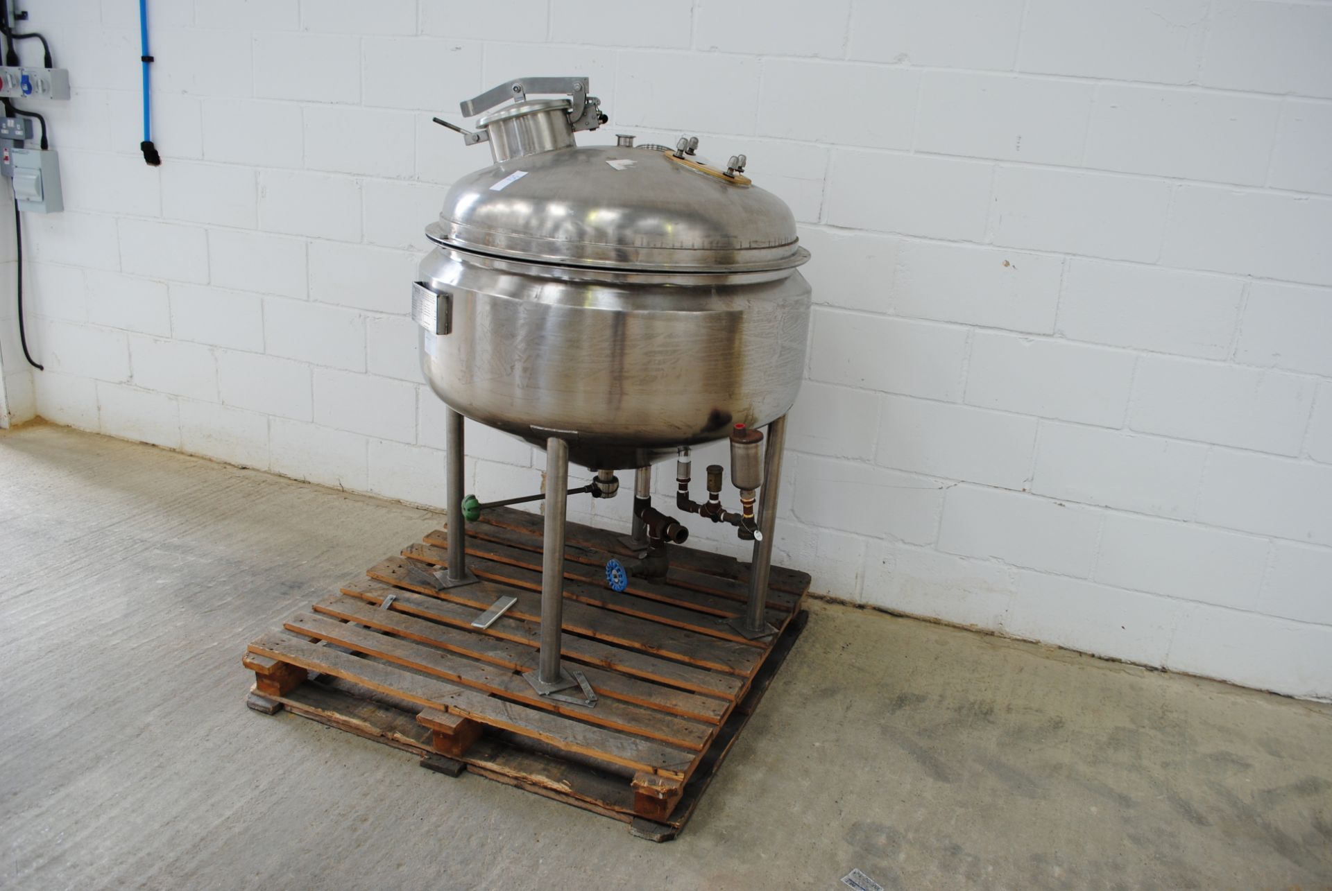 Pharma Procip 150 Litre Jacketed Mixing Vessel D.O.M 2000 S/N: T1087/1 - Image 2 of 7