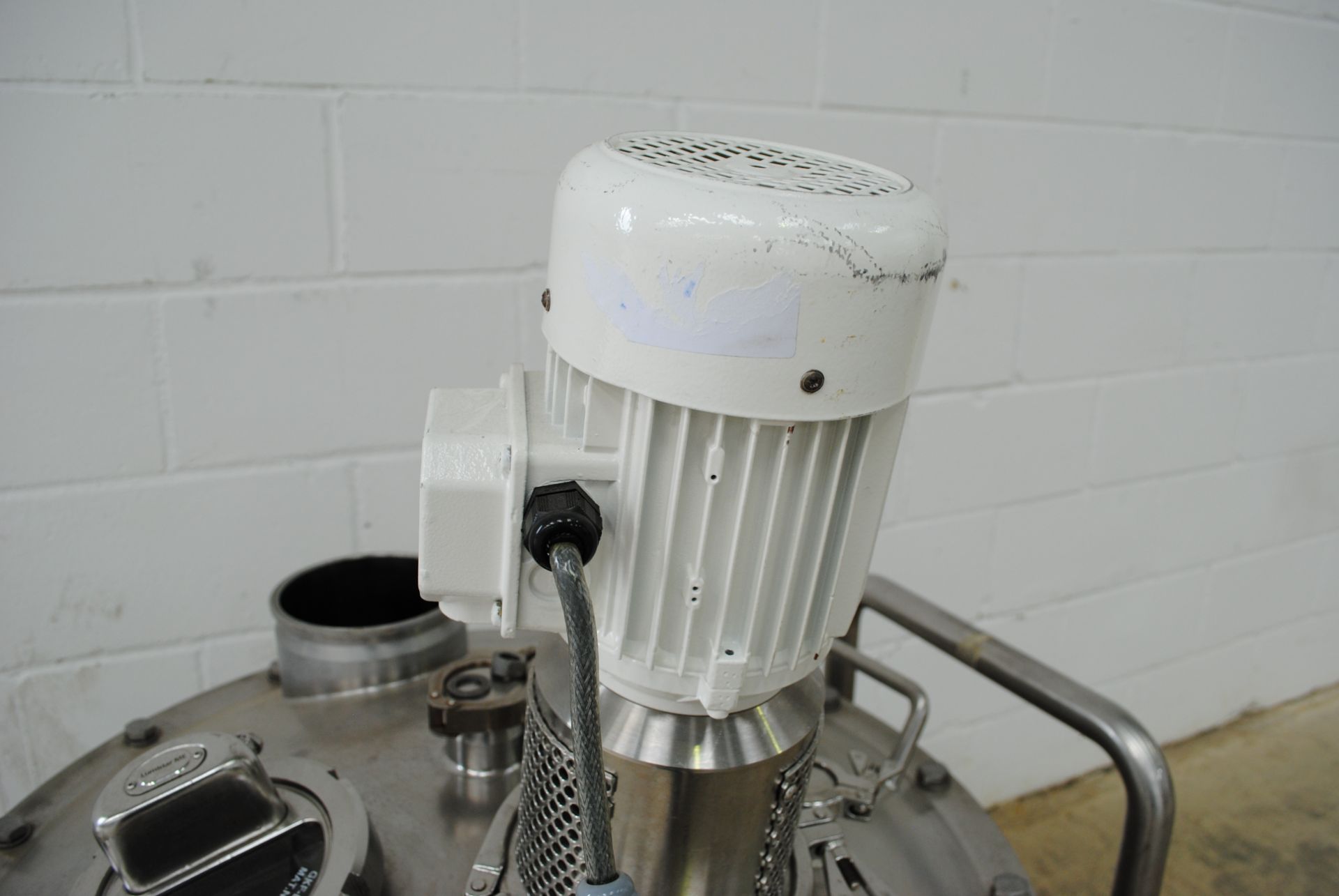 Bibby's 180 Litre Stainless Steel Jacketed Mixing Vessel With Agitator, Shell - 2.2, Jacket - 5.57 - Image 7 of 8