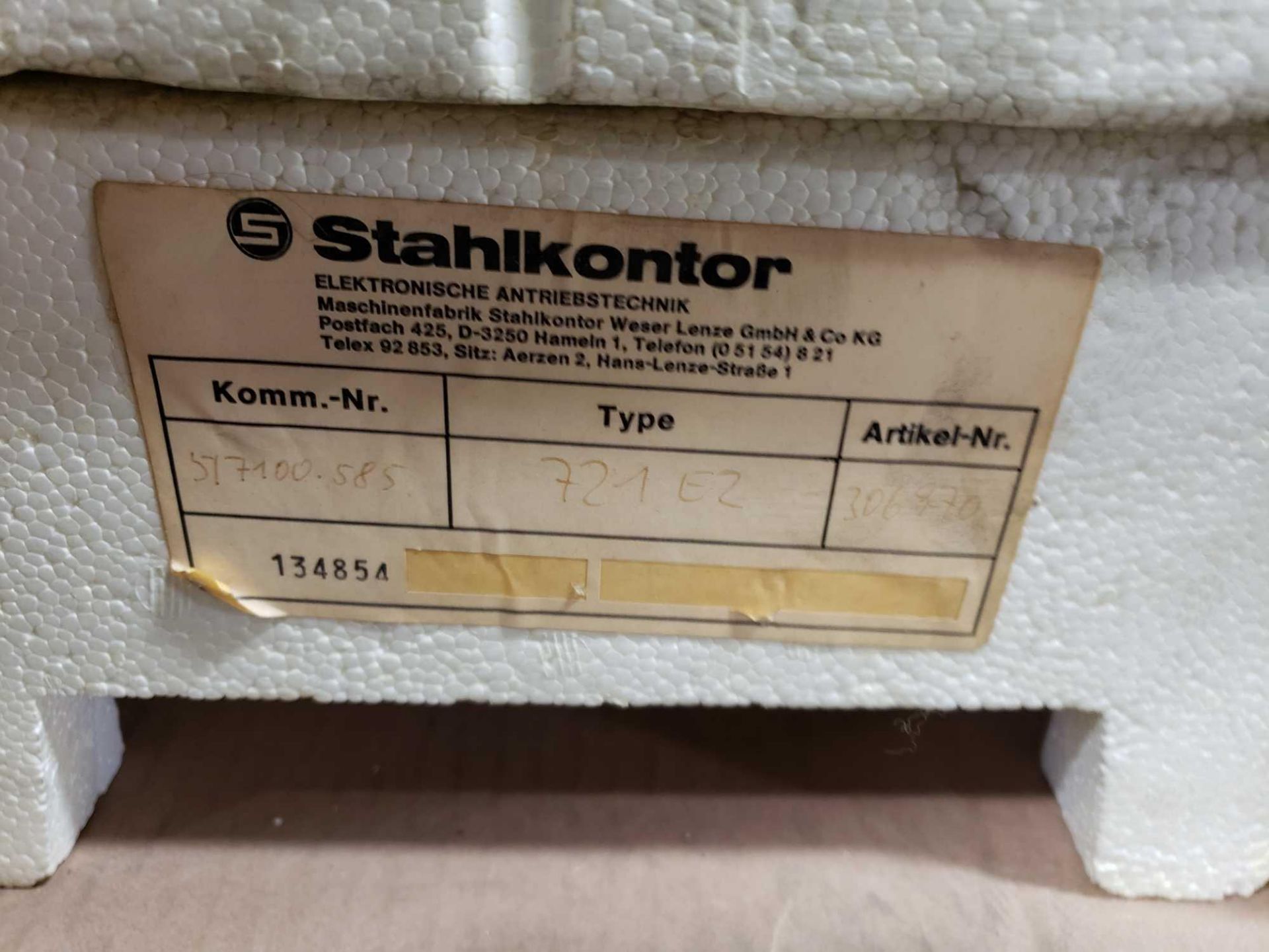 Stahlkontor control model 721-E2. New as pictured. - Image 3 of 3