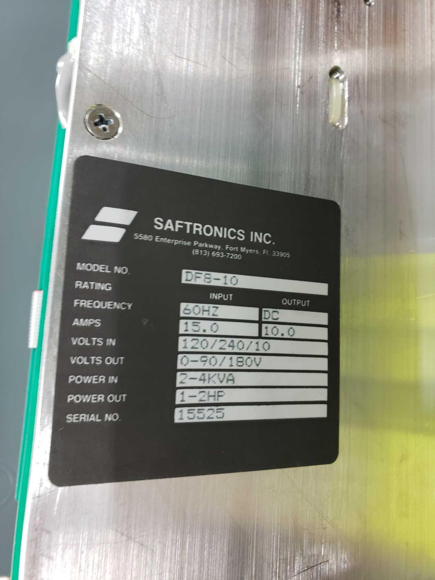 Saftronics drive model DF8-10. New in box. - Image 3 of 3