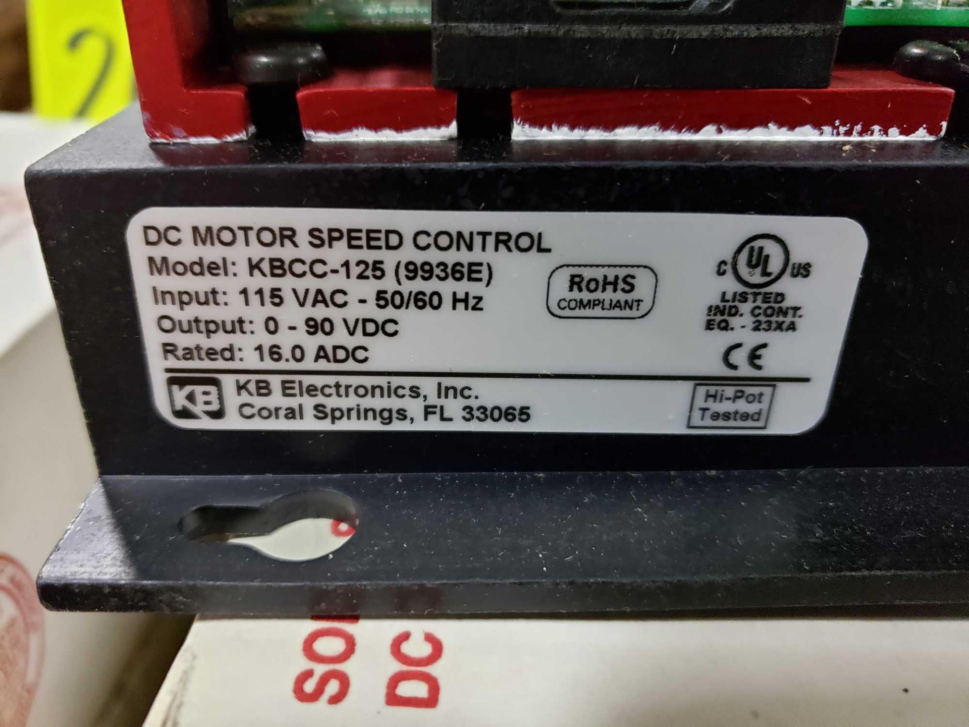 KB Penta Power reversing controld drive. Model KBCC-125, part 9936ED. New in box. - Image 3 of 4