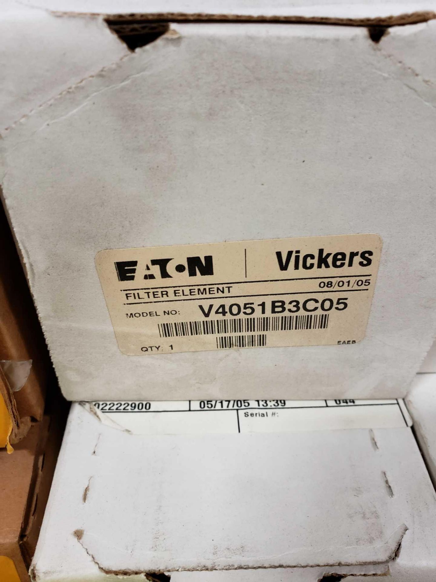 Qty 4 - Eaton Vickers filter element model V4051B3C05. New in box. - Image 2 of 2