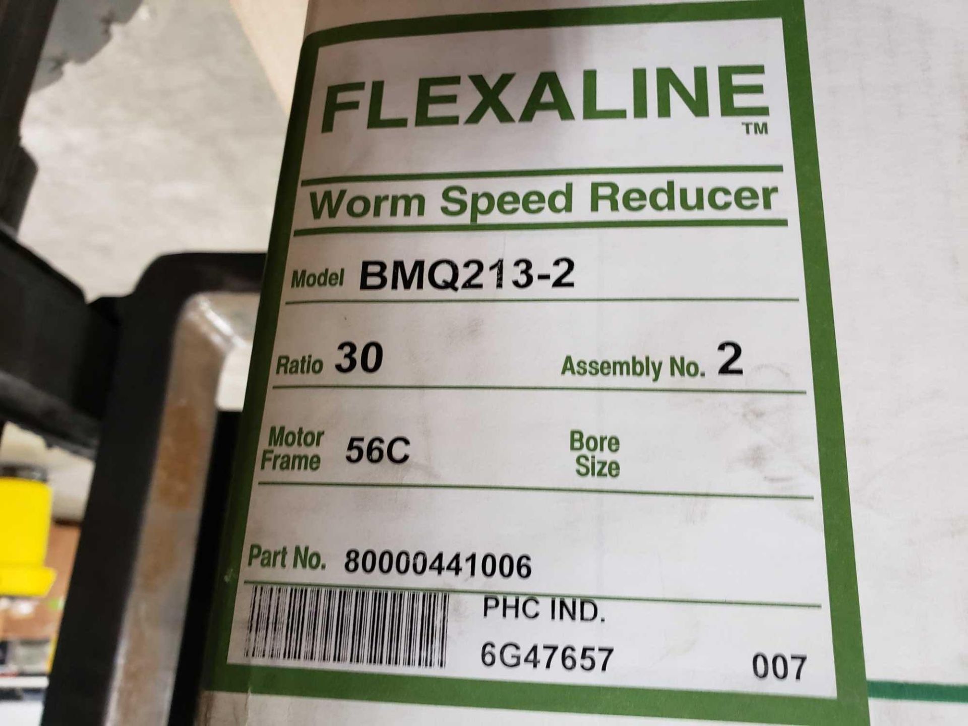Grove Gear Flexaline gearbox worm gear speed reducer model BMQ213-2, ratio 30:1. New in box. - Image 4 of 4