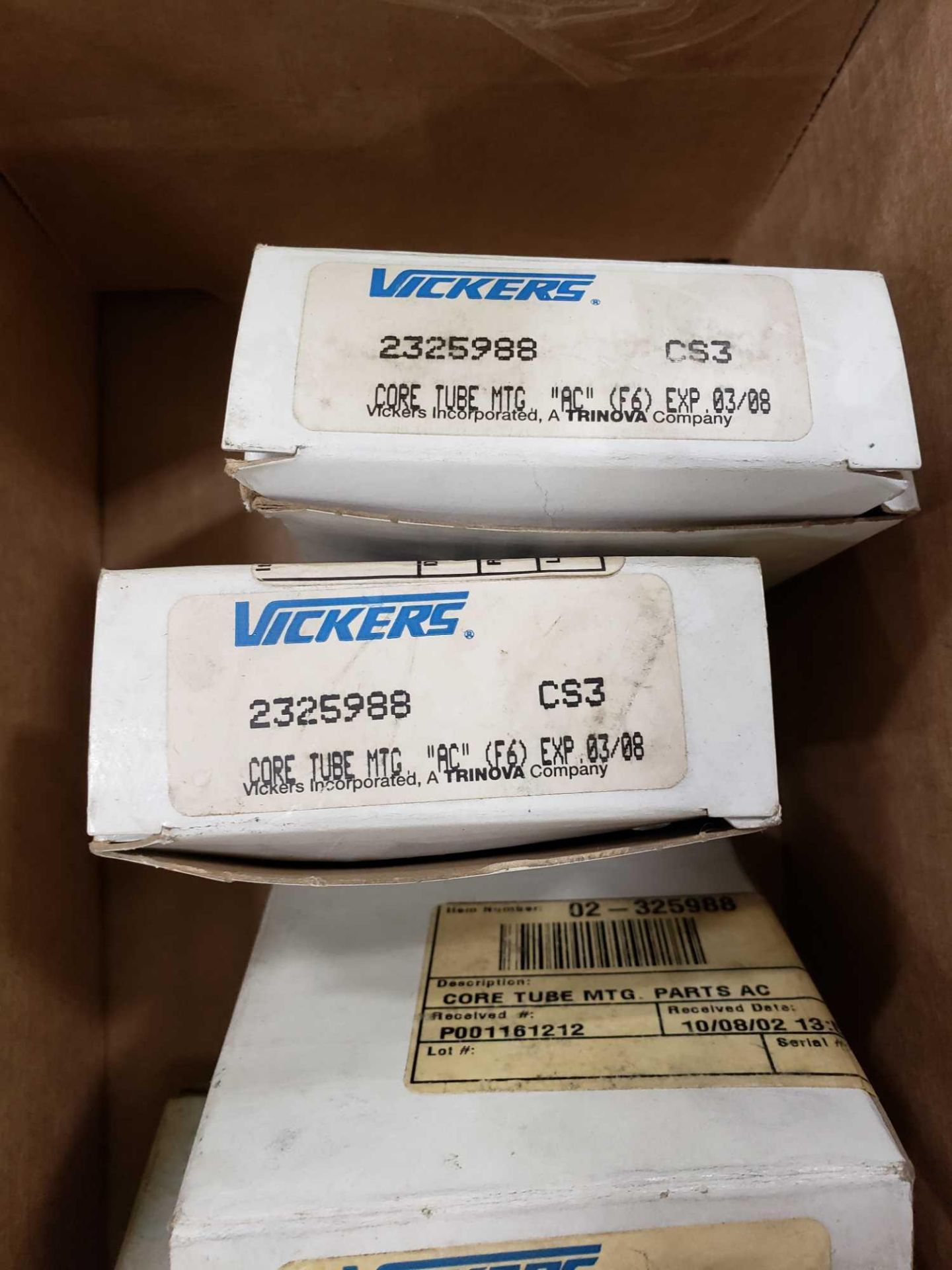 Qty 3 - Vickers core tubes part number 2325988. New in boxes. - Image 2 of 2