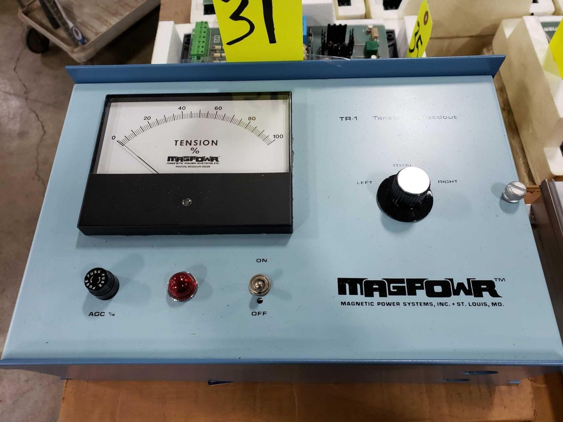 Magpowr magnetic power systems model TR-I tension readout. New in box. - Image 2 of 5