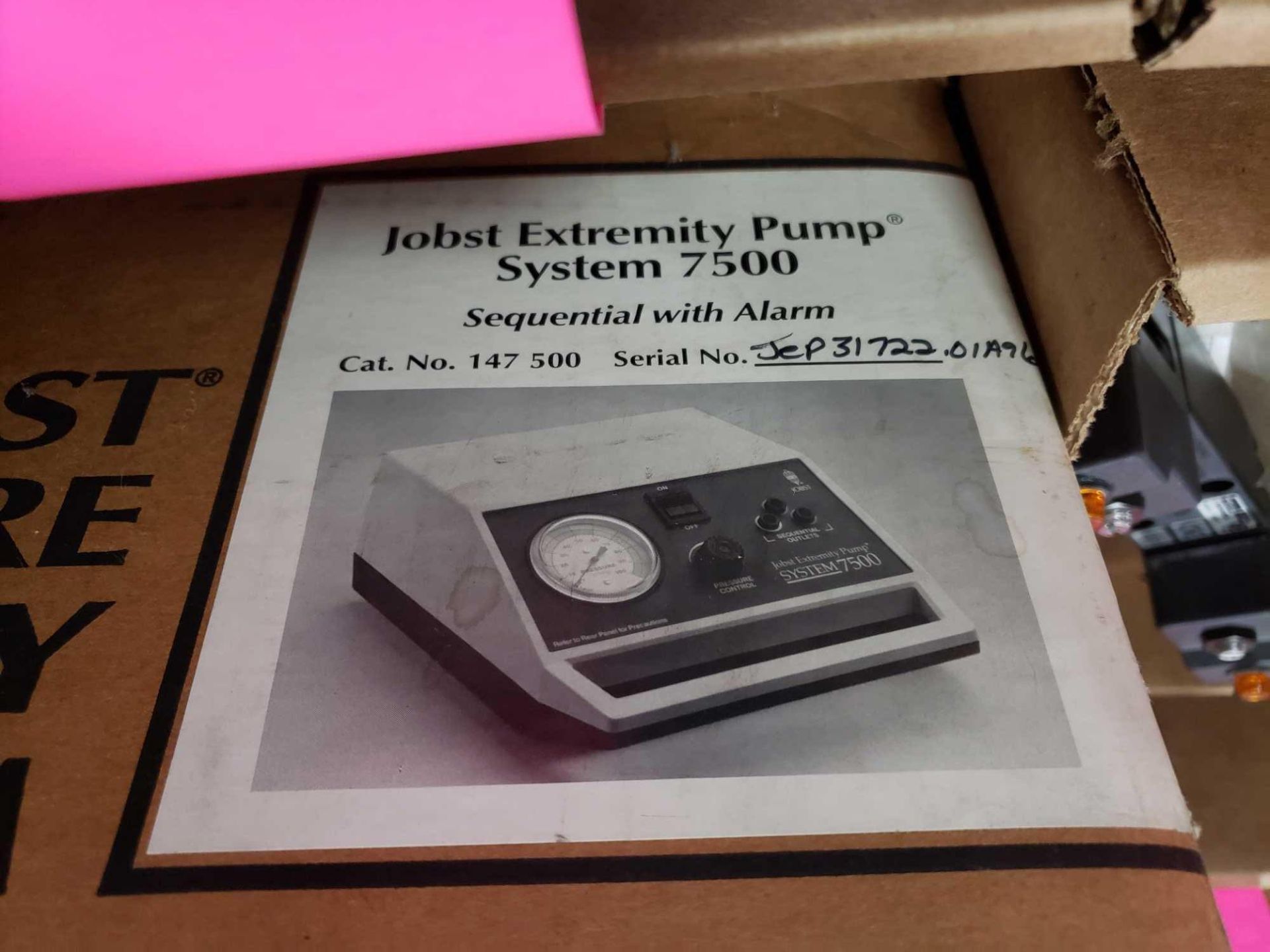 Jobst Extremity Pump system 750. New in box. - Image 2 of 3