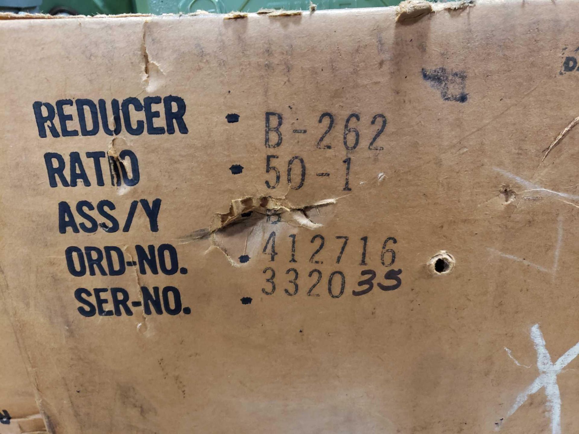 Ohio Gear model B-262 speed reducer gear box. Ratio 50 to 1 B. New in box. - Image 3 of 3