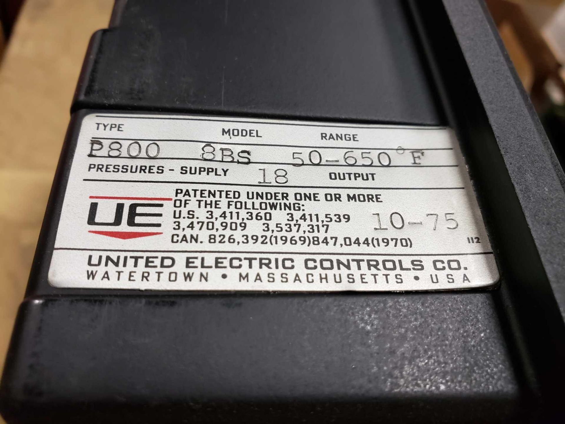 United Electric controls UE model 8BS. New in box. - Image 4 of 4