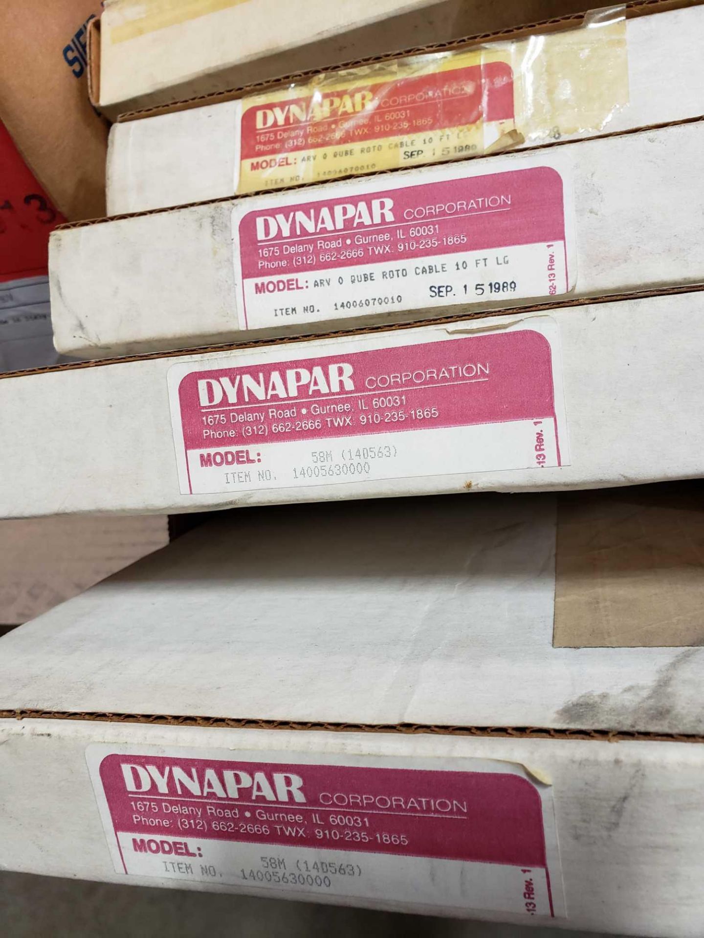 Qty 5 -Dynapar parts new in box as pictured. - Image 3 of 4