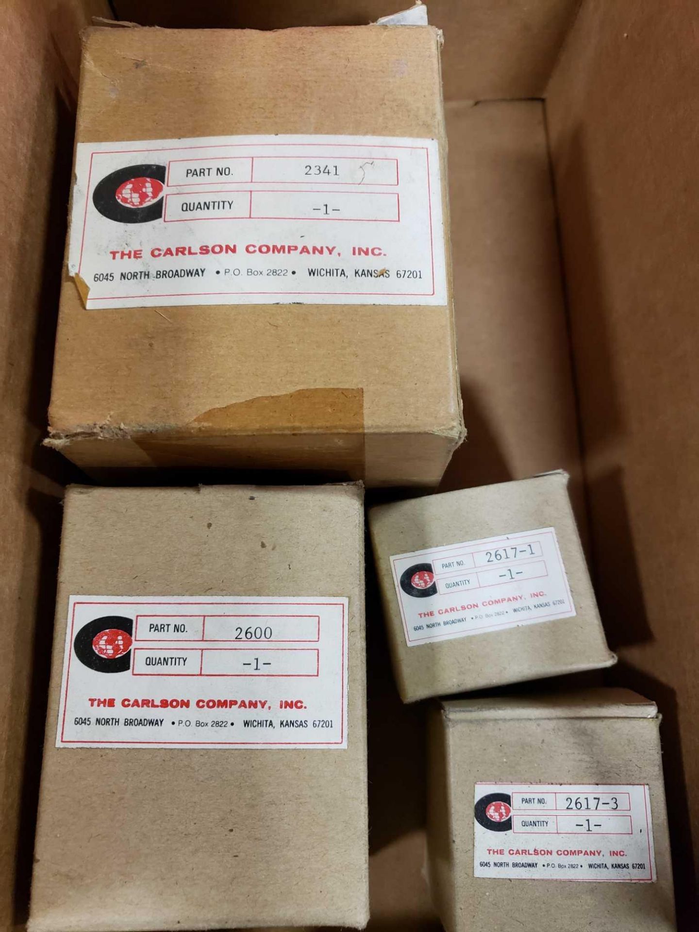 Qty 4 - The Carlson Company clutch brake parts. New in boxes. - Image 2 of 2