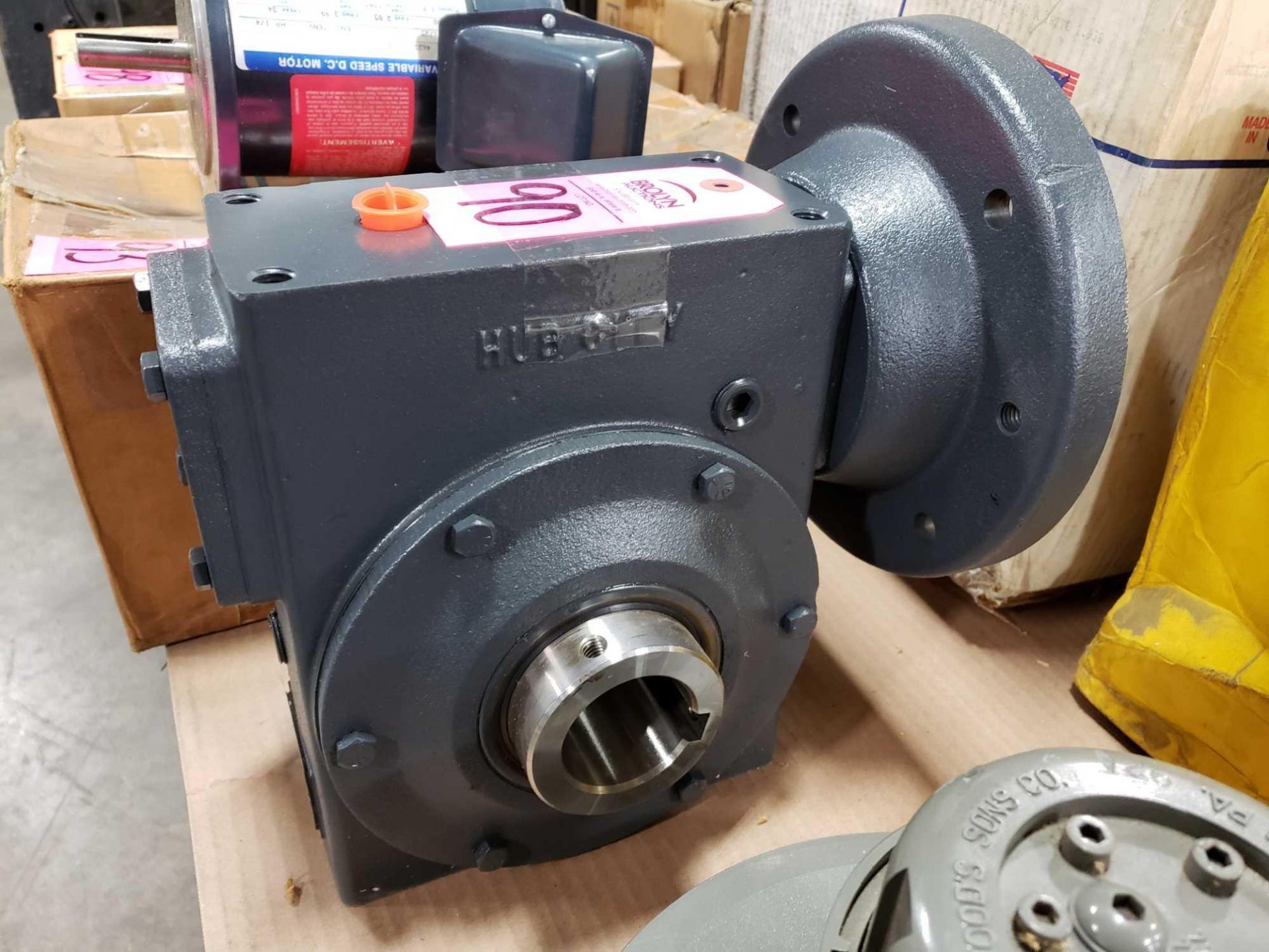 Hub City gear box speed reducer model 325, ratio 50/1, style A. New in box. - Image 2 of 4