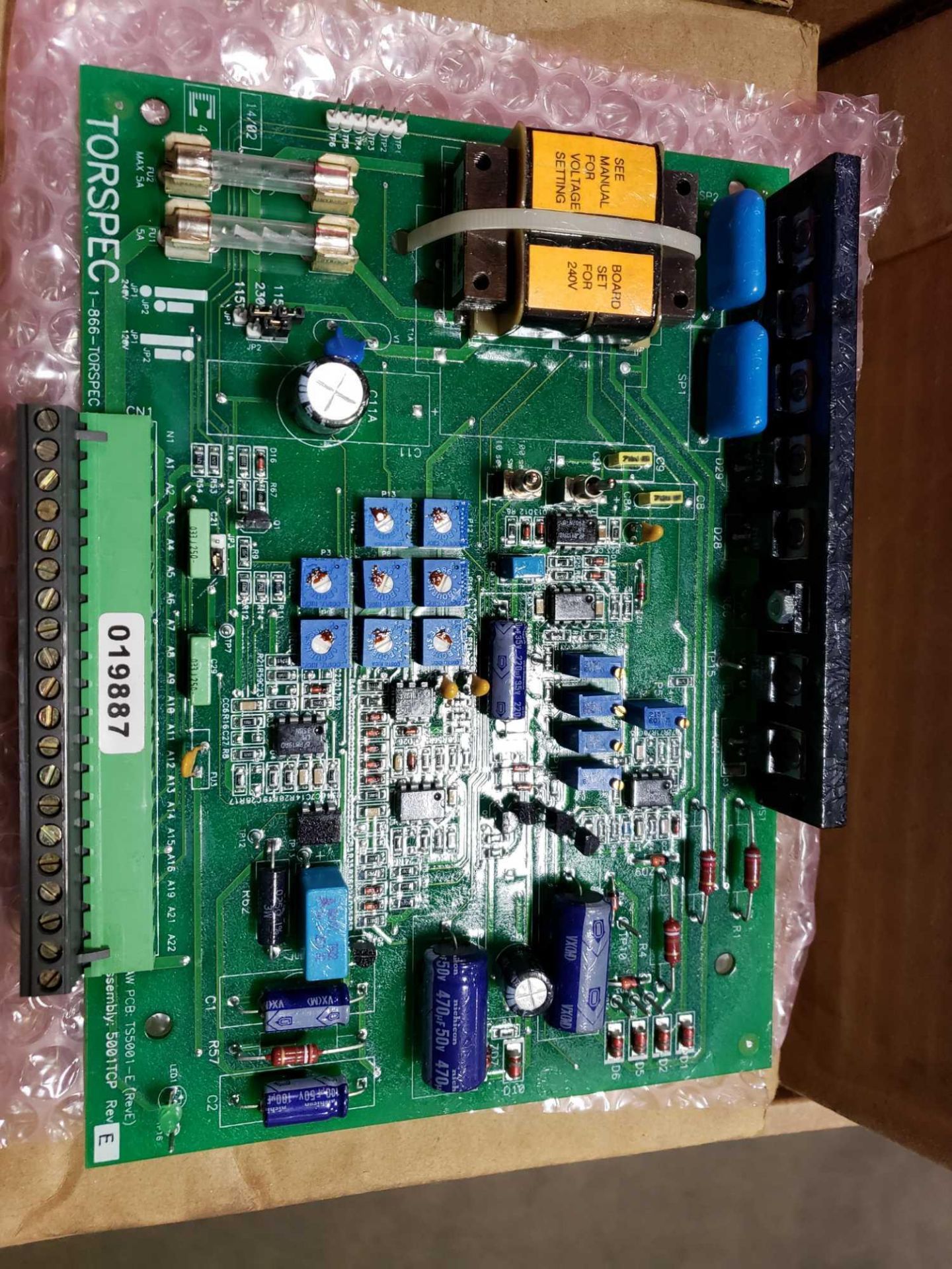 Qty 2 - Torspec control board model 5001TCP. New in box. - Image 2 of 3