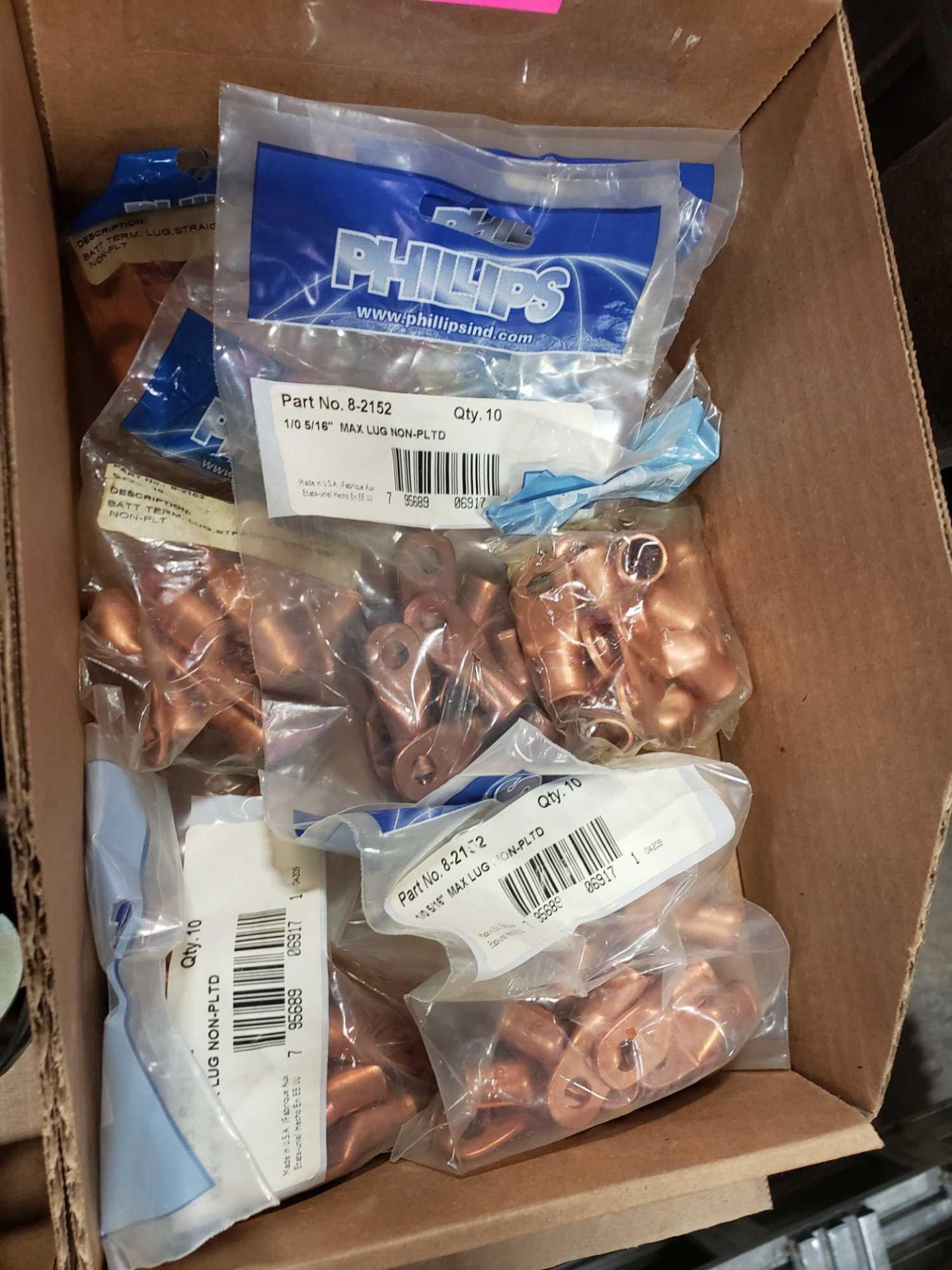 Copper terminal lugs. New in plastic. - Image 3 of 3