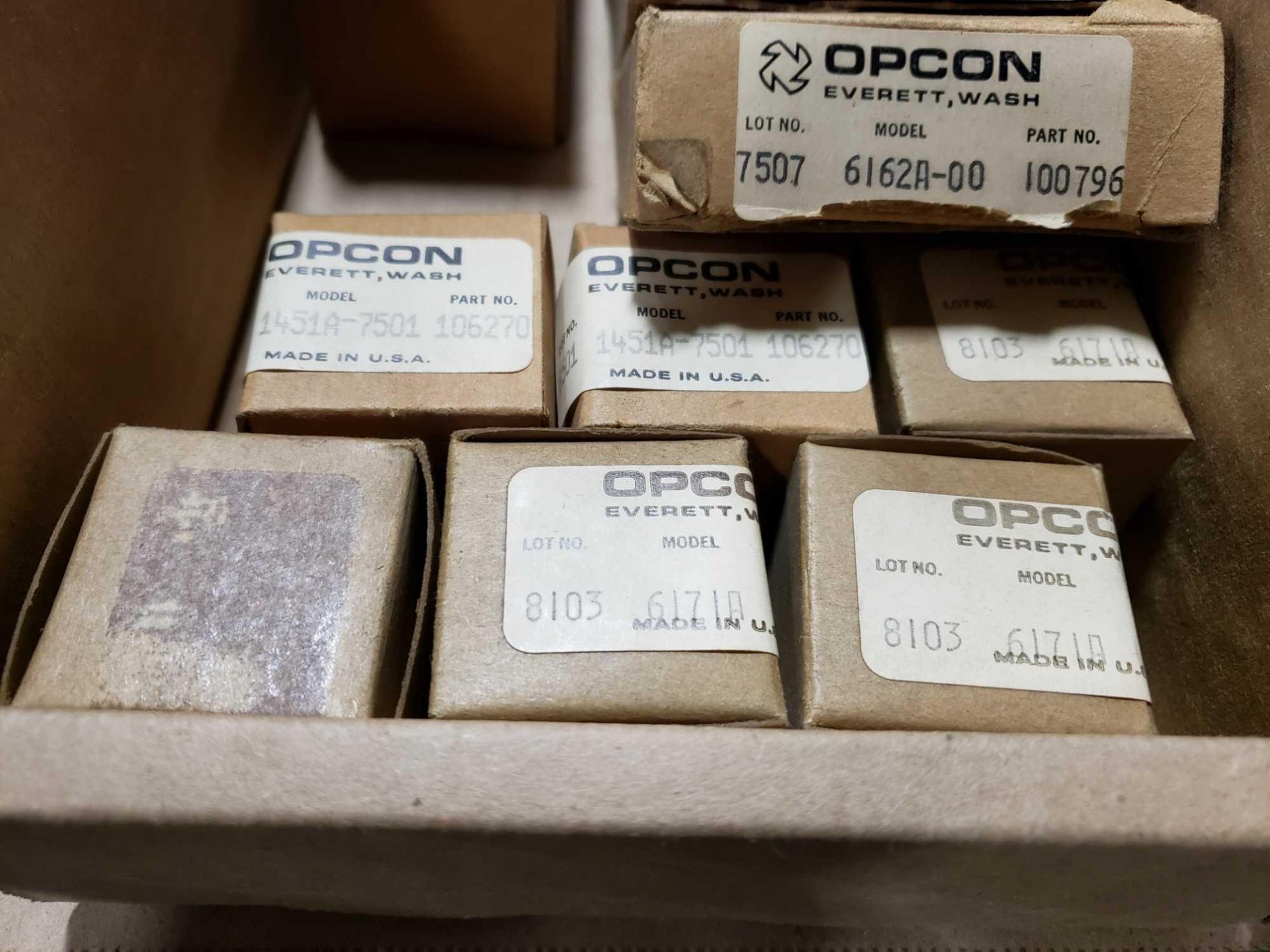 Qty 12 - Assorted Opcon parts. New in box. - Image 5 of 5