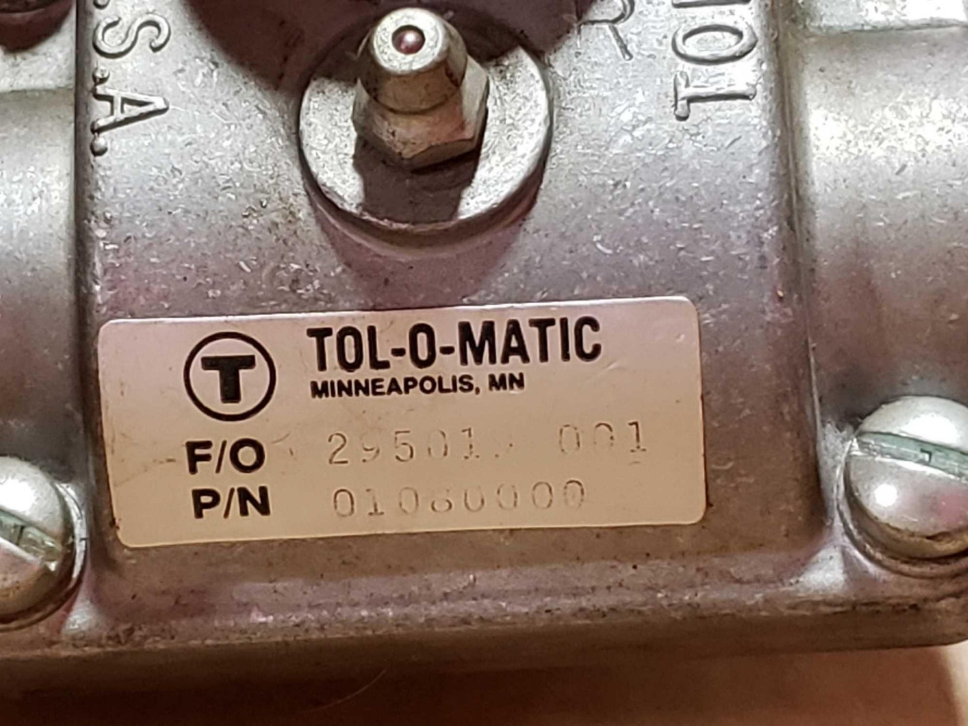 Qty 2 - Tol-o-matic part number 01080000. New with shelf wear. - Image 3 of 3