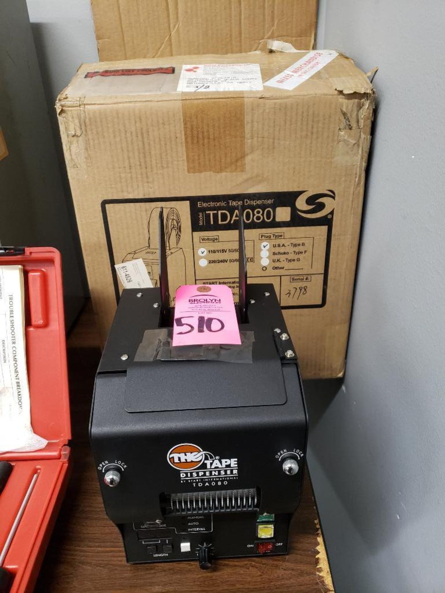 The Tape Dispenser. Modle TDA080. New in box.