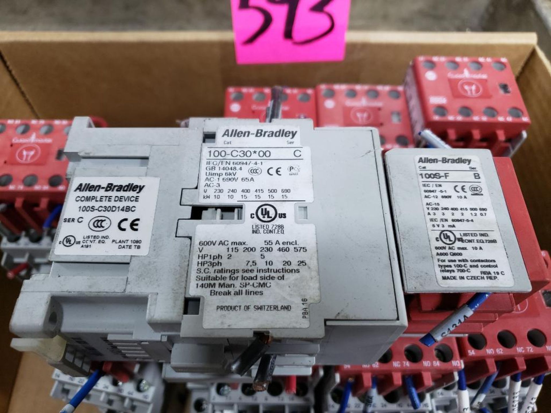 Assorted Allen Bradley contactors. - Image 3 of 4