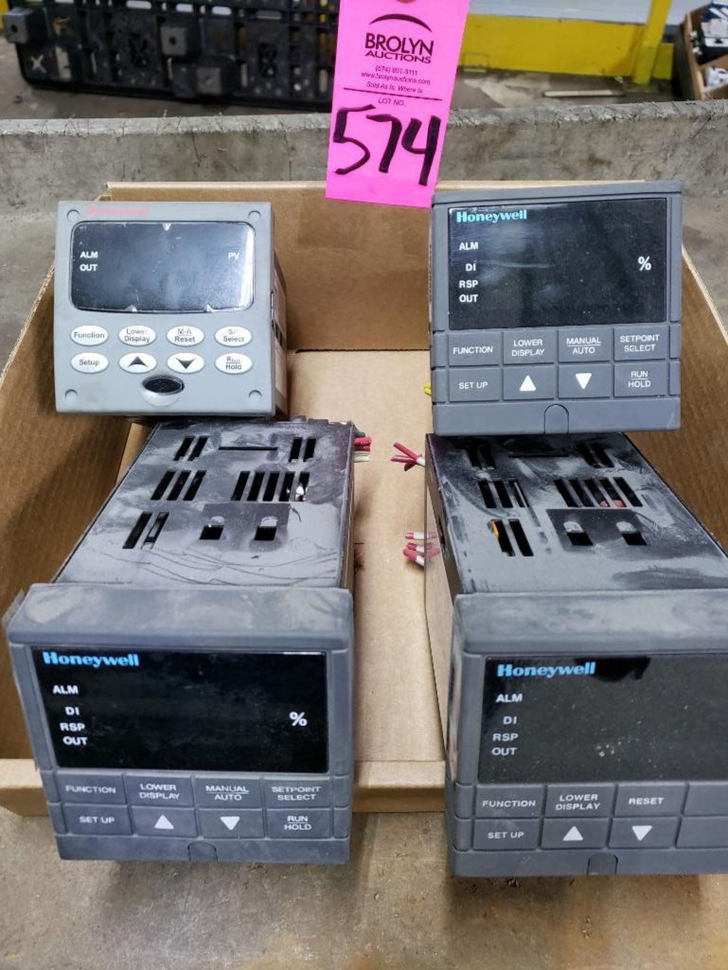 Qty 4 - Honeywell controllers as pictured.