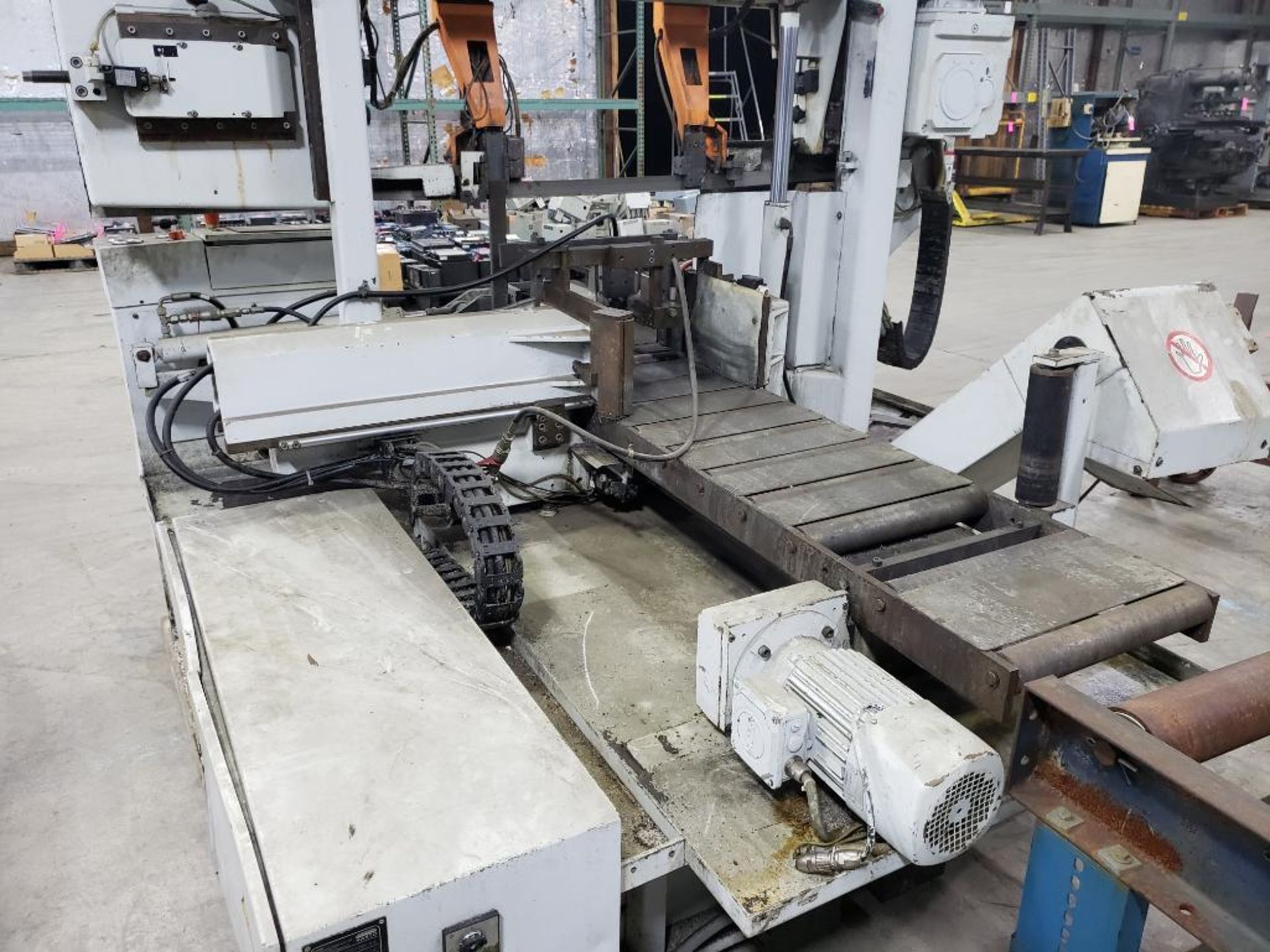 Kasto horizontal CNC band saw Model Kastotwin A4, 3 phase 440v, Mfg year 2000. Serial # 6428102047. - Image 15 of 32