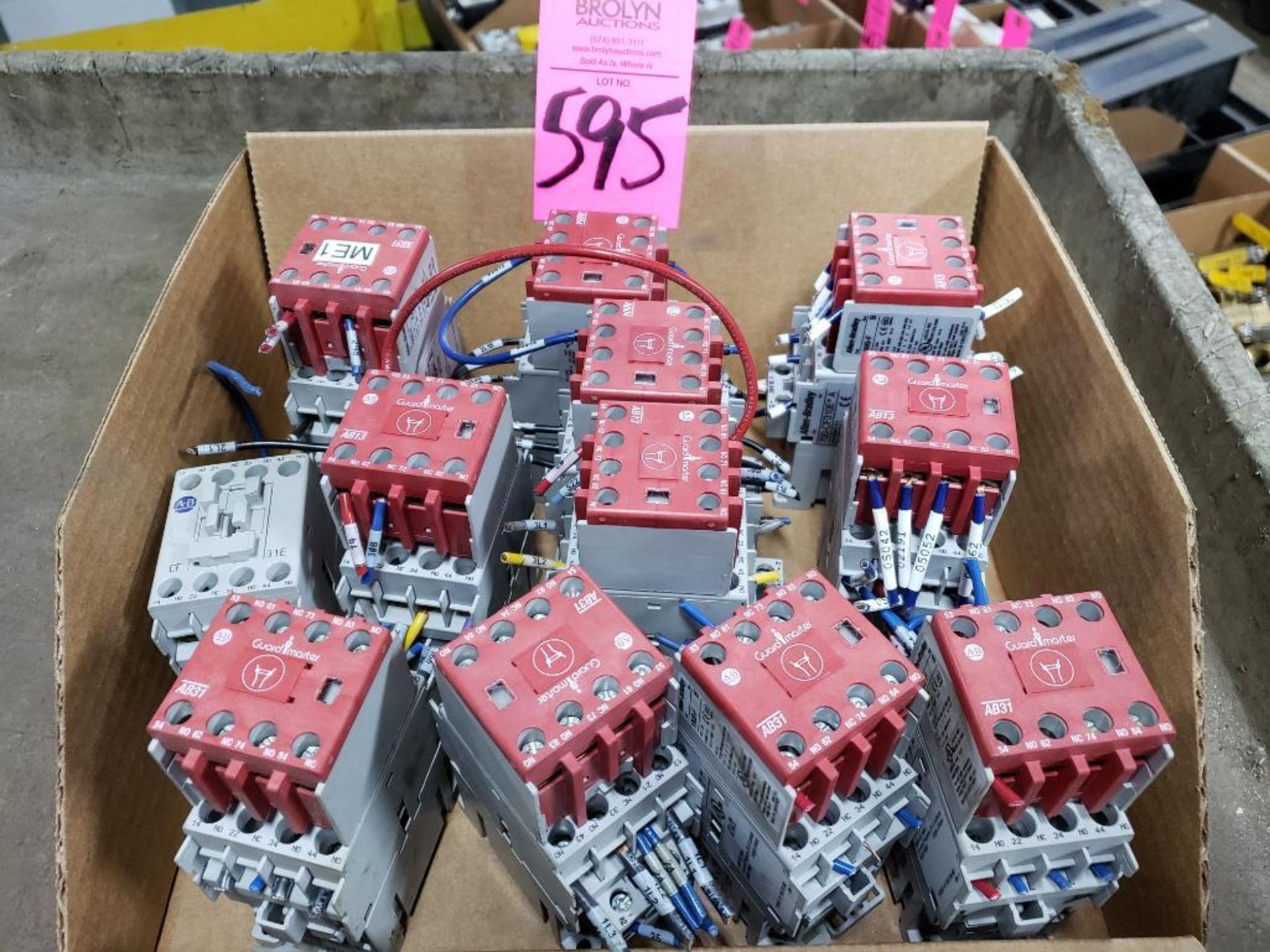 Assorted Allen Bradley contactors.