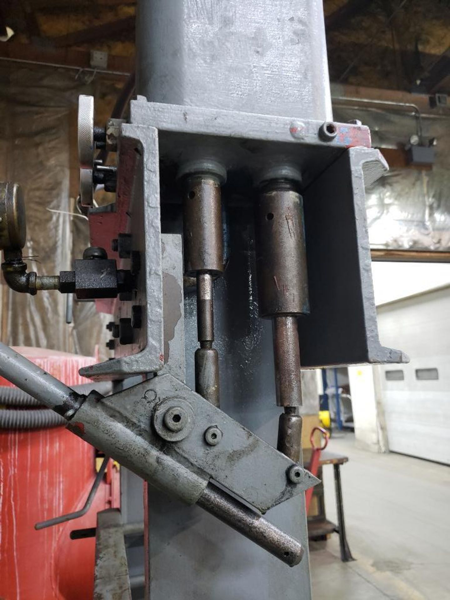 40 ton Nugier hand operated H-frame press. 14" stroke, Model H40-14. - Image 3 of 5