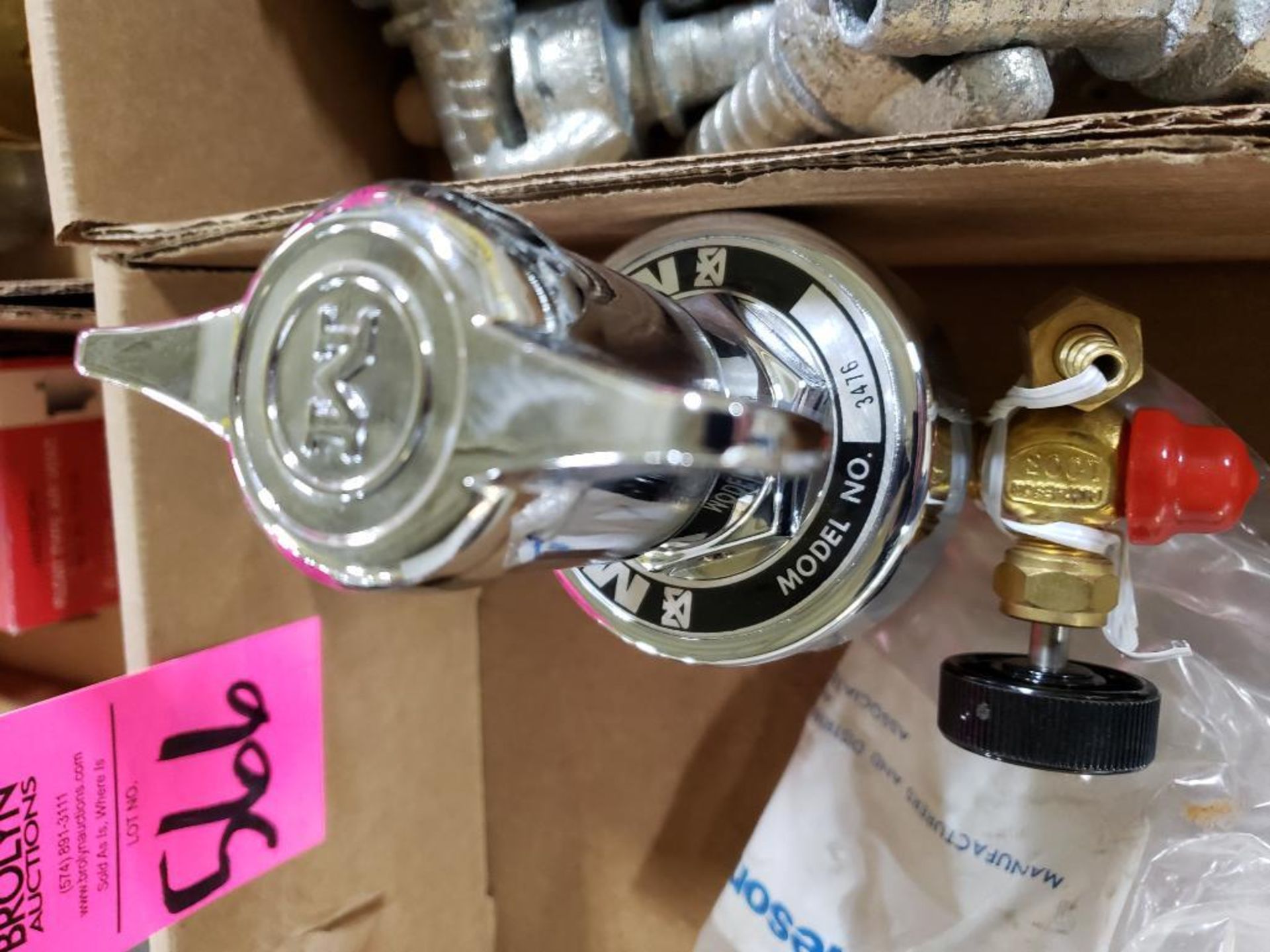 Matheson regulator valve. model 3476. New. - Image 3 of 4