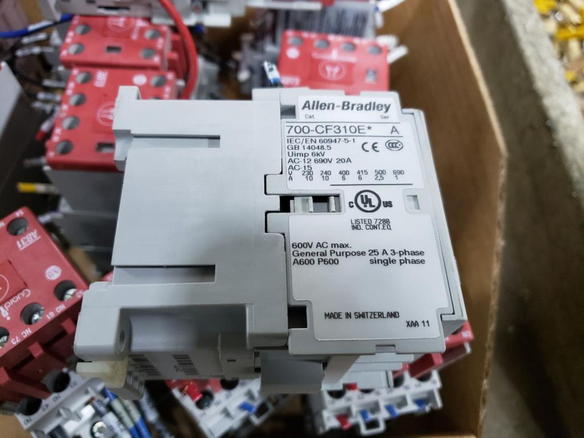 Assorted Allen Bradley contactors. - Image 3 of 4