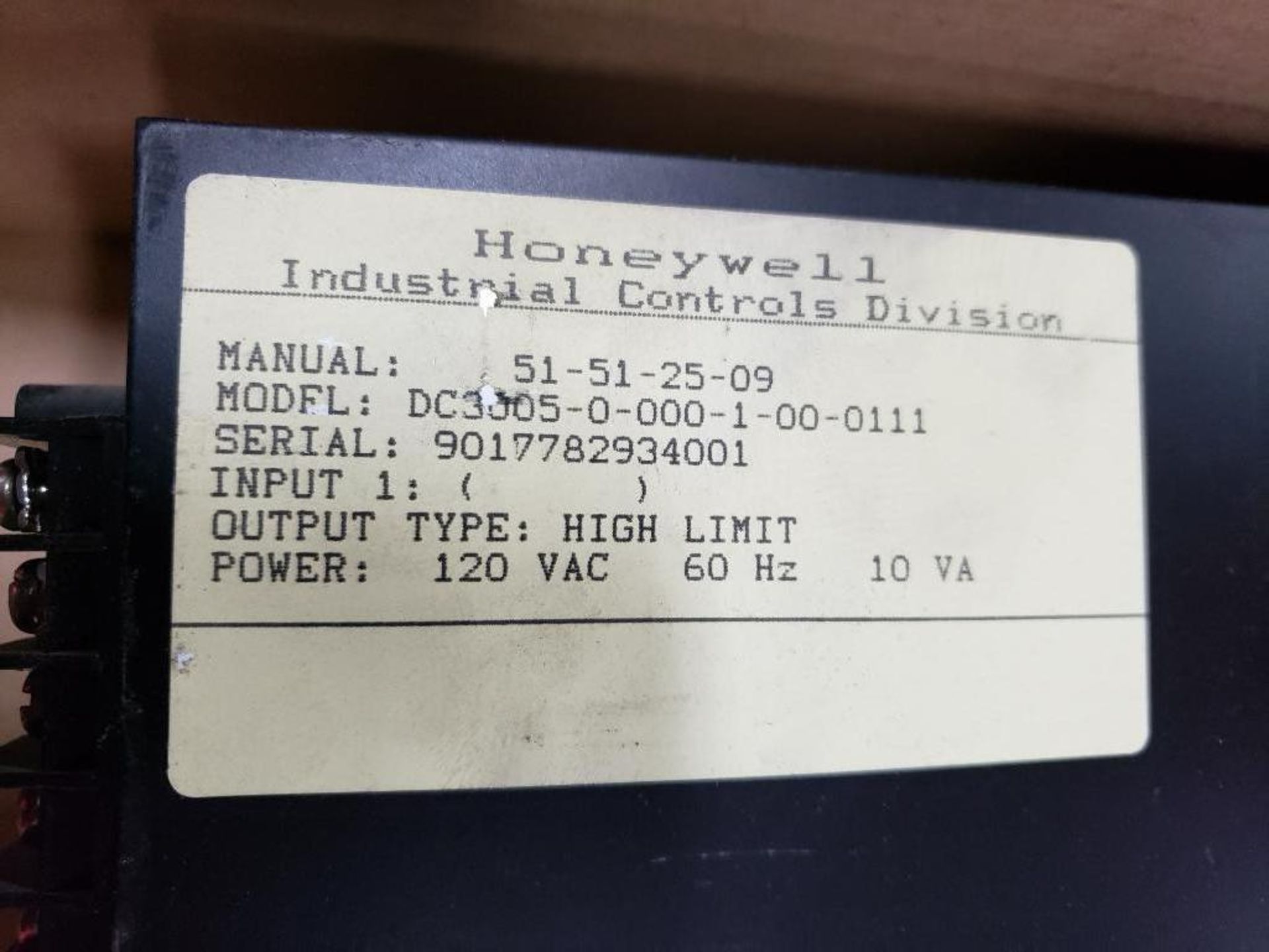 Honeywell controller. - Image 4 of 4