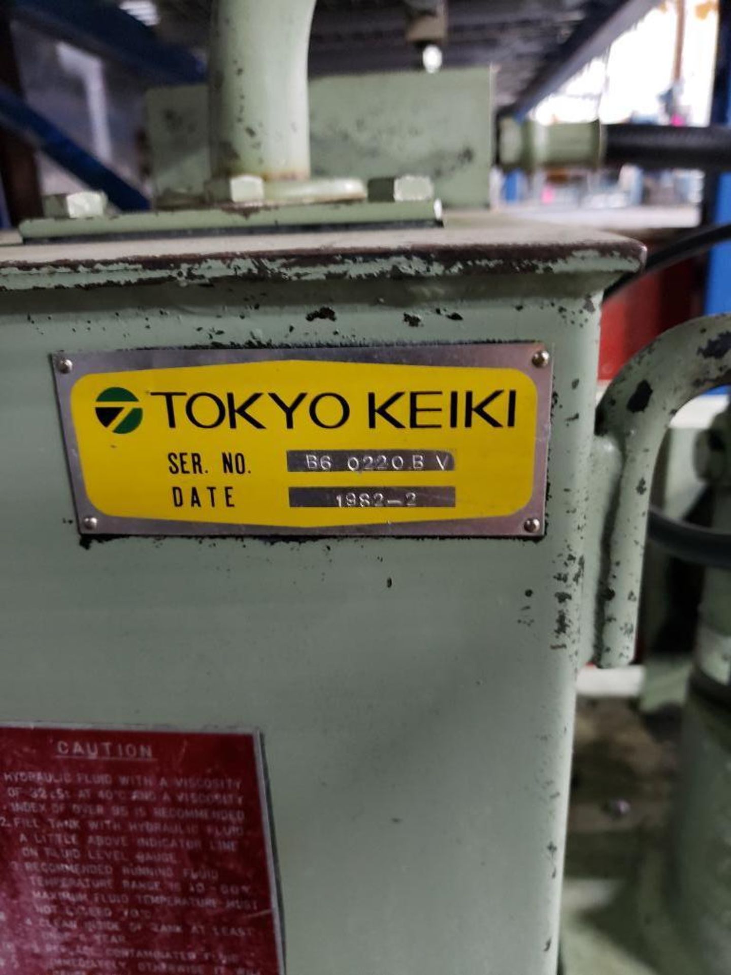 Tokyo Keiki hydraulic power pack. Hitachi 5.5kW motor. - Image 3 of 4