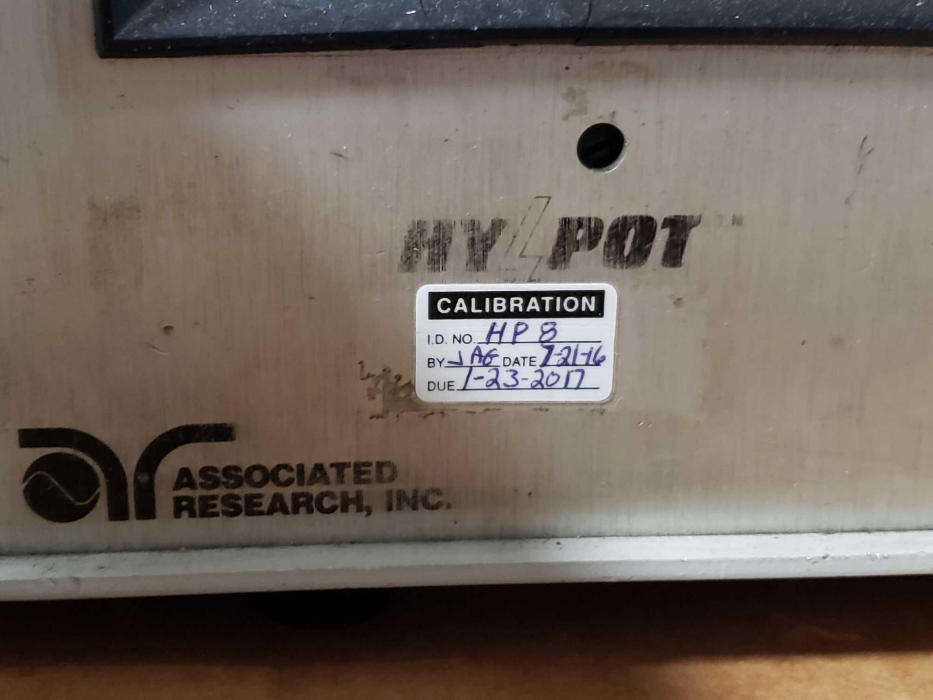 Associated Research Hypot JR. AC tester model 403AI. - Image 2 of 3