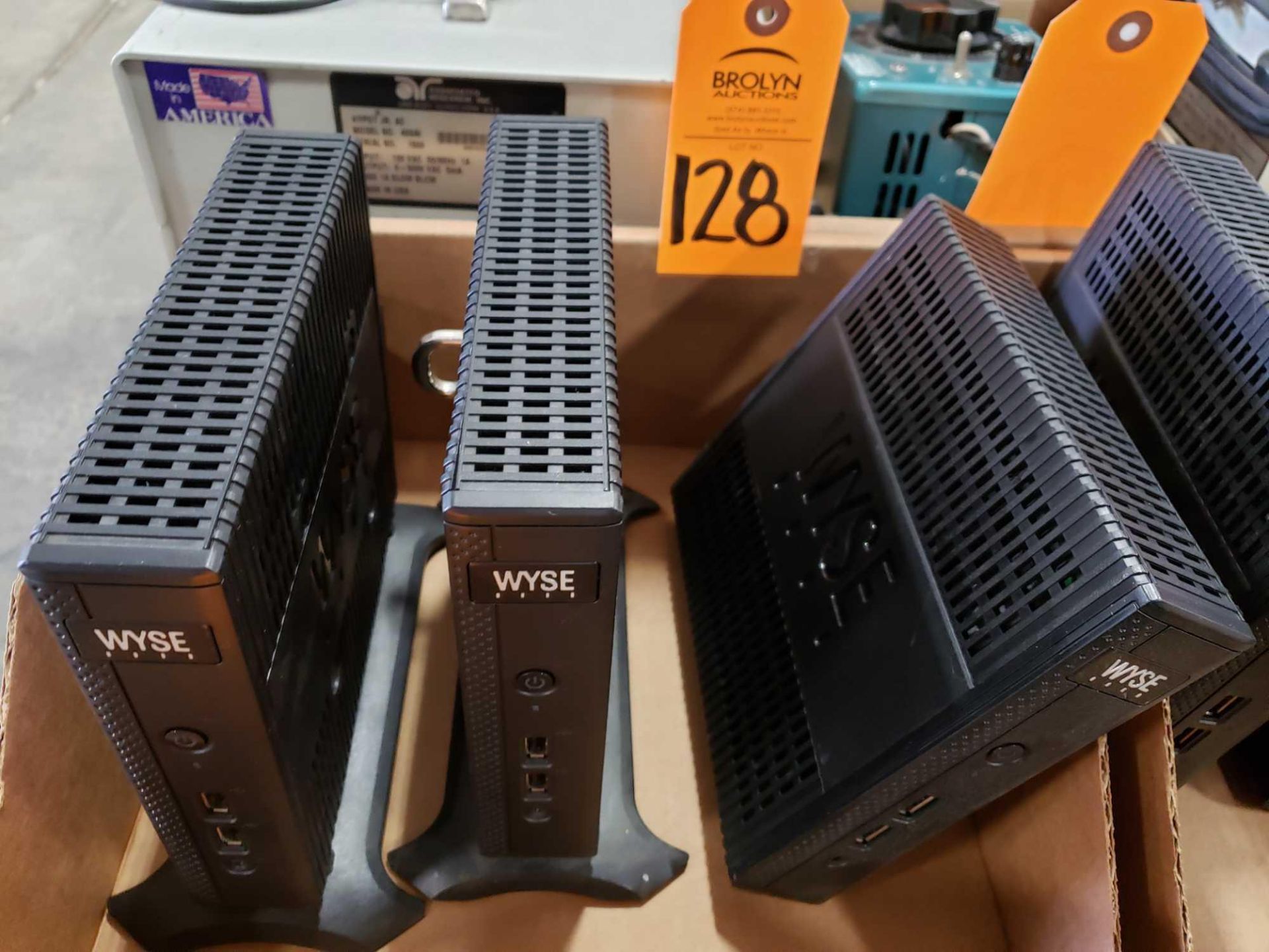 Qty 3 - Wyse Dell model Dx0D thin client computer work stations.