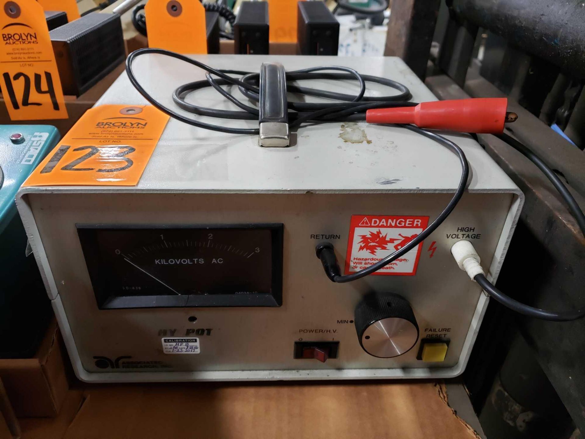 Associated Research Hypot JR. AC tester model 403AI.