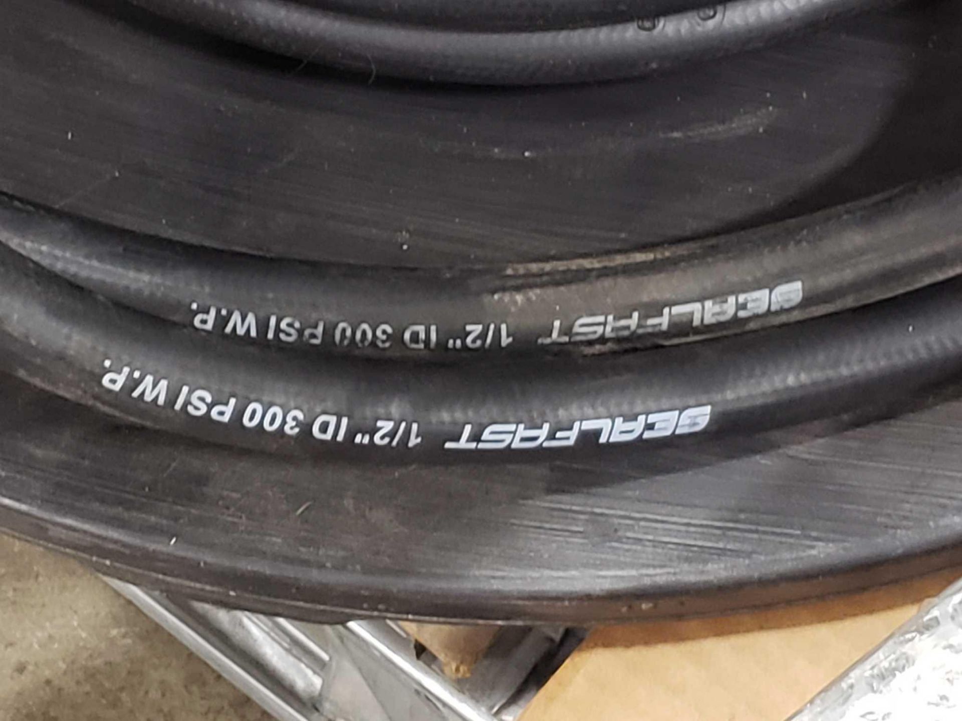 300psi Sealfast air and water hose 1/2"ID. New as pictured. - Image 2 of 2