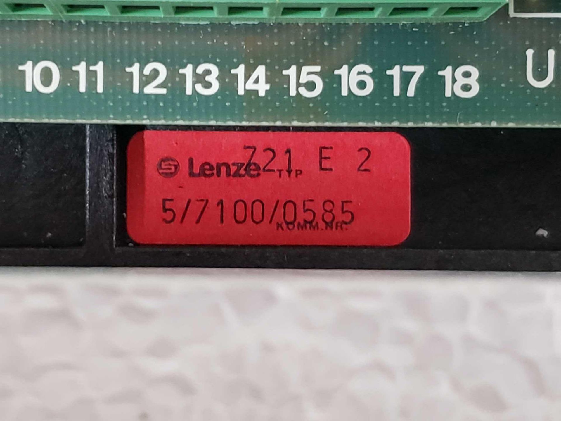 Lenze drive control board model 721. New as pictured. - Image 2 of 3
