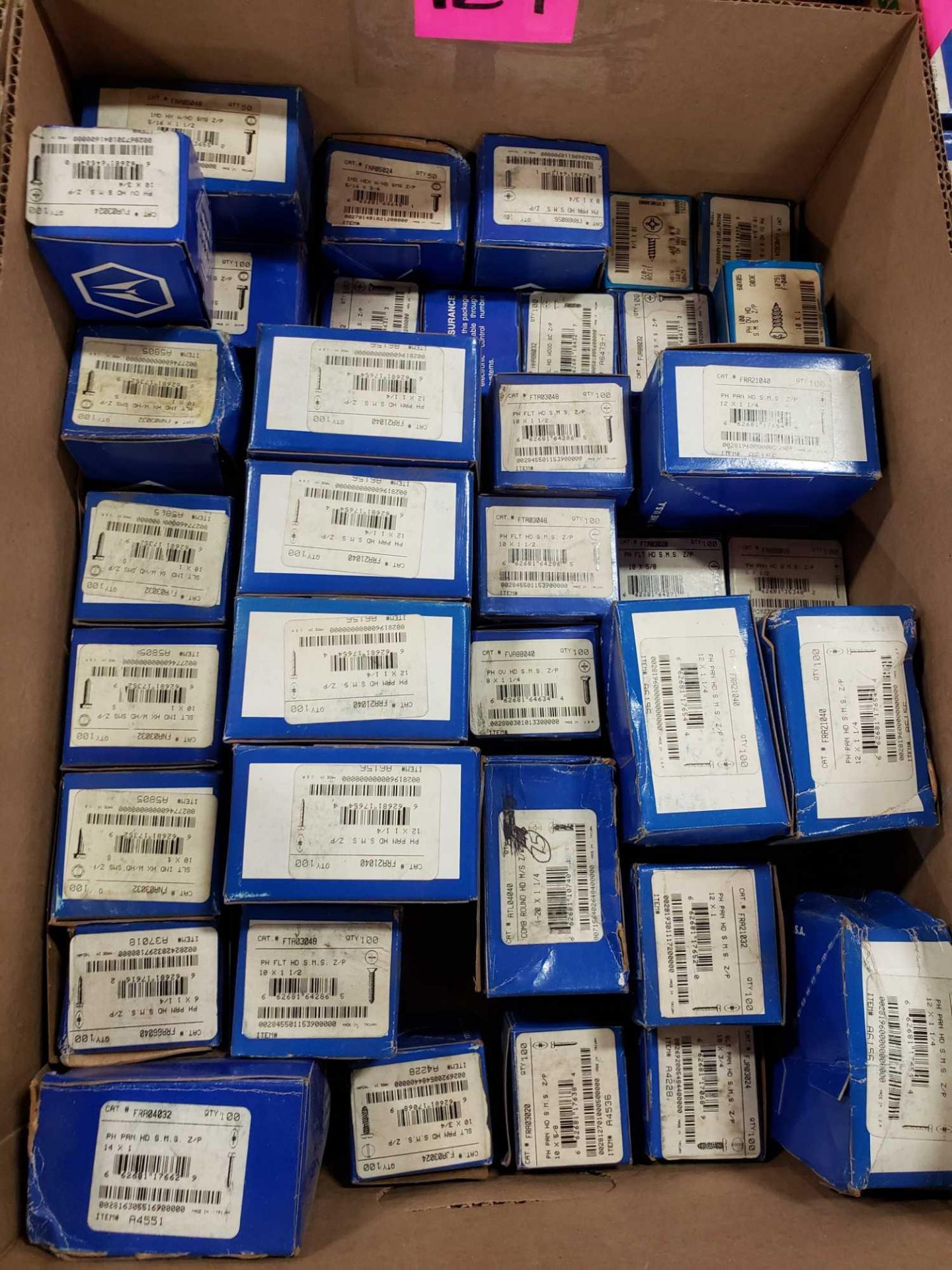 Qty 36 - boxes of assorted new hardware as pictured. - Image 2 of 2