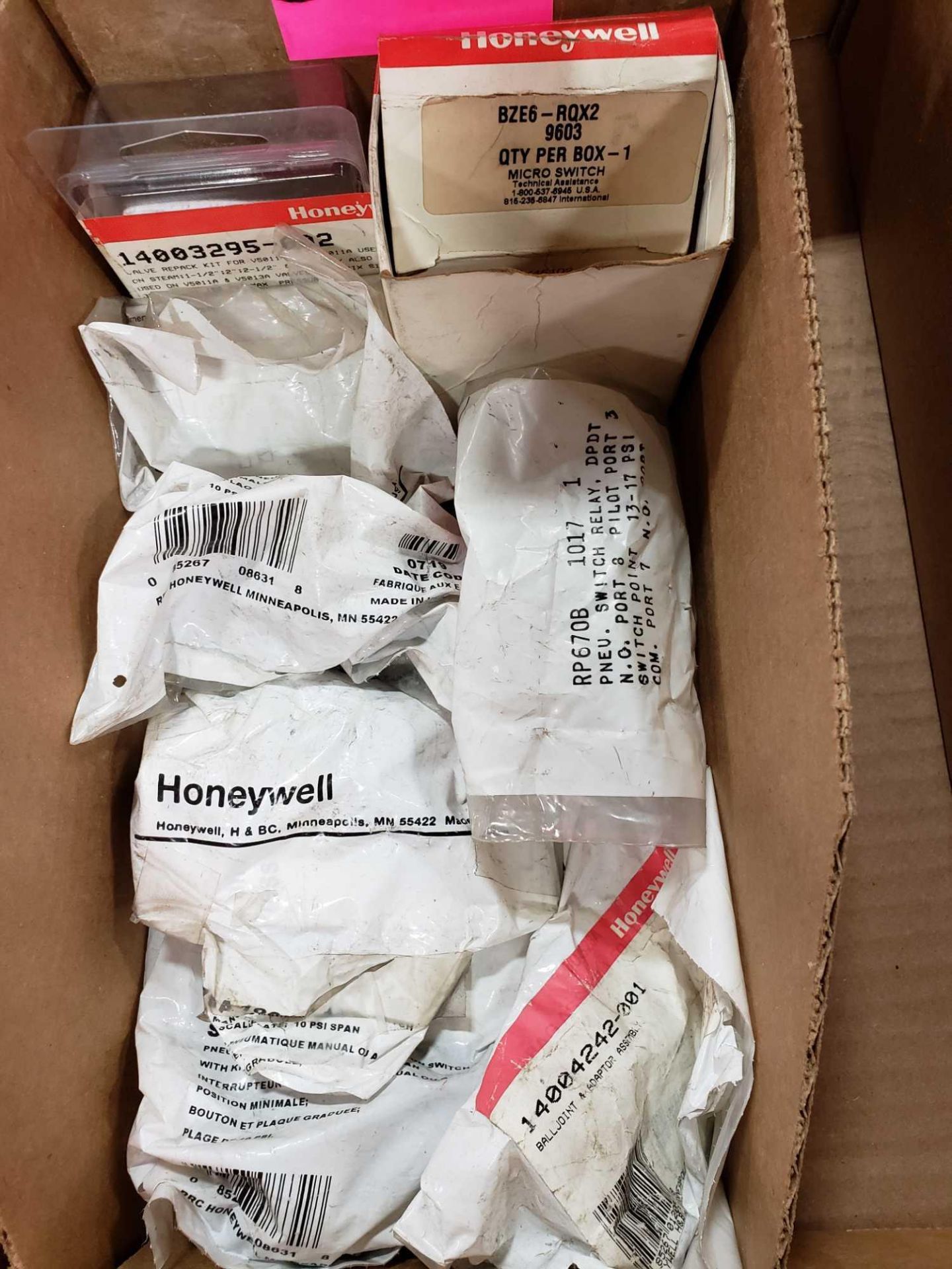 Large assortment of honeywell parts. New in package. - Image 2 of 2