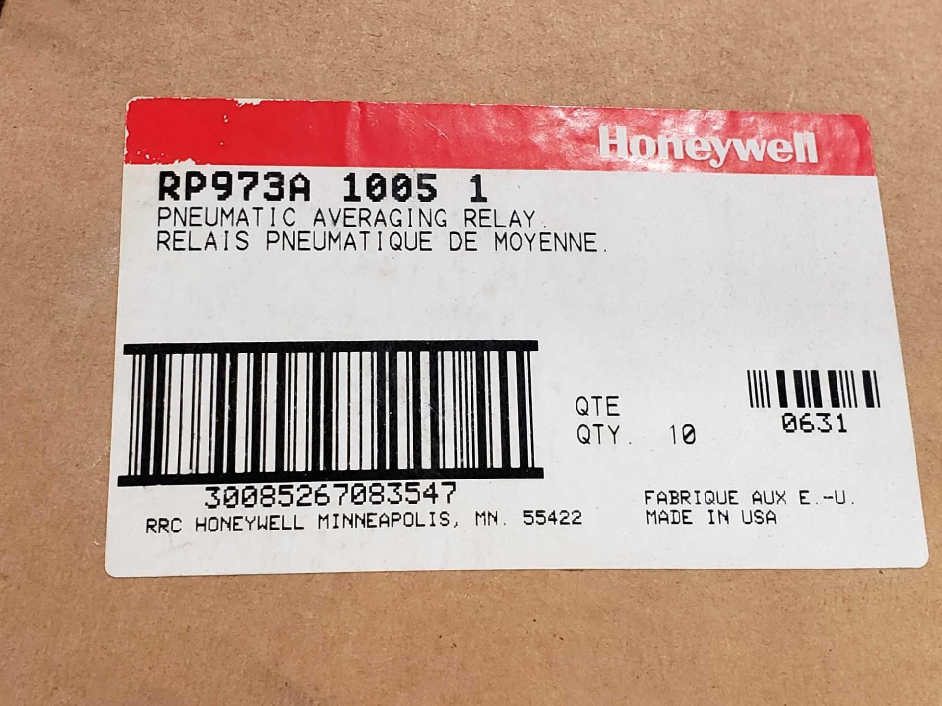 Honeywell model RP973A-1005-1. New in box. - Image 2 of 2