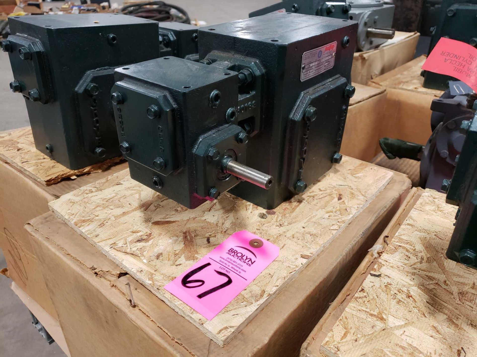 Grove Gear Flexaline gearbox worm gear speed reducer model D1262-1, ratio 150:1. new in box.