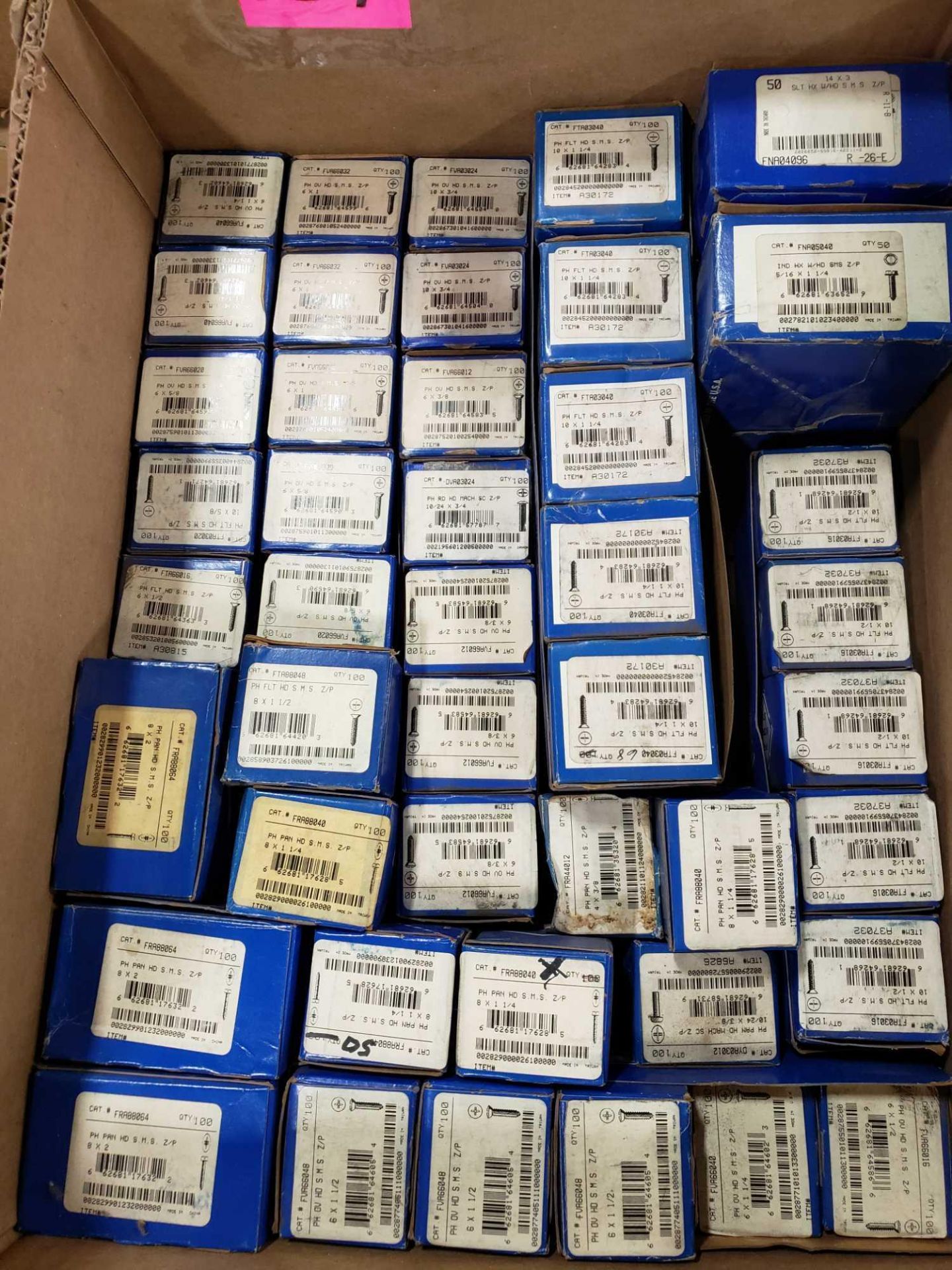 Qty 52 - boxes of assorted new hardware as pictured. - Image 2 of 2