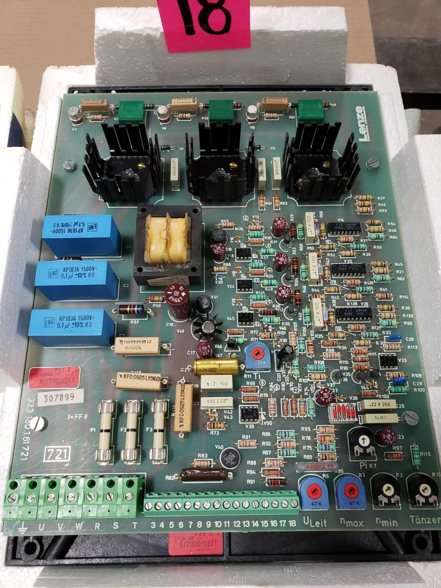 Lenze drive control board model 721. New as pictured. - Image 4 of 4