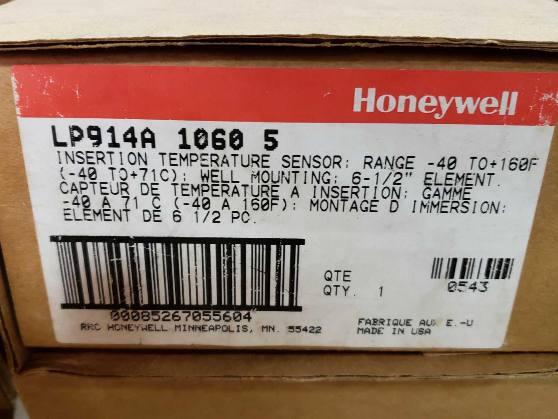 Honeywell temperature controller model LP914A-1060-5. New in box. - Image 2 of 2
