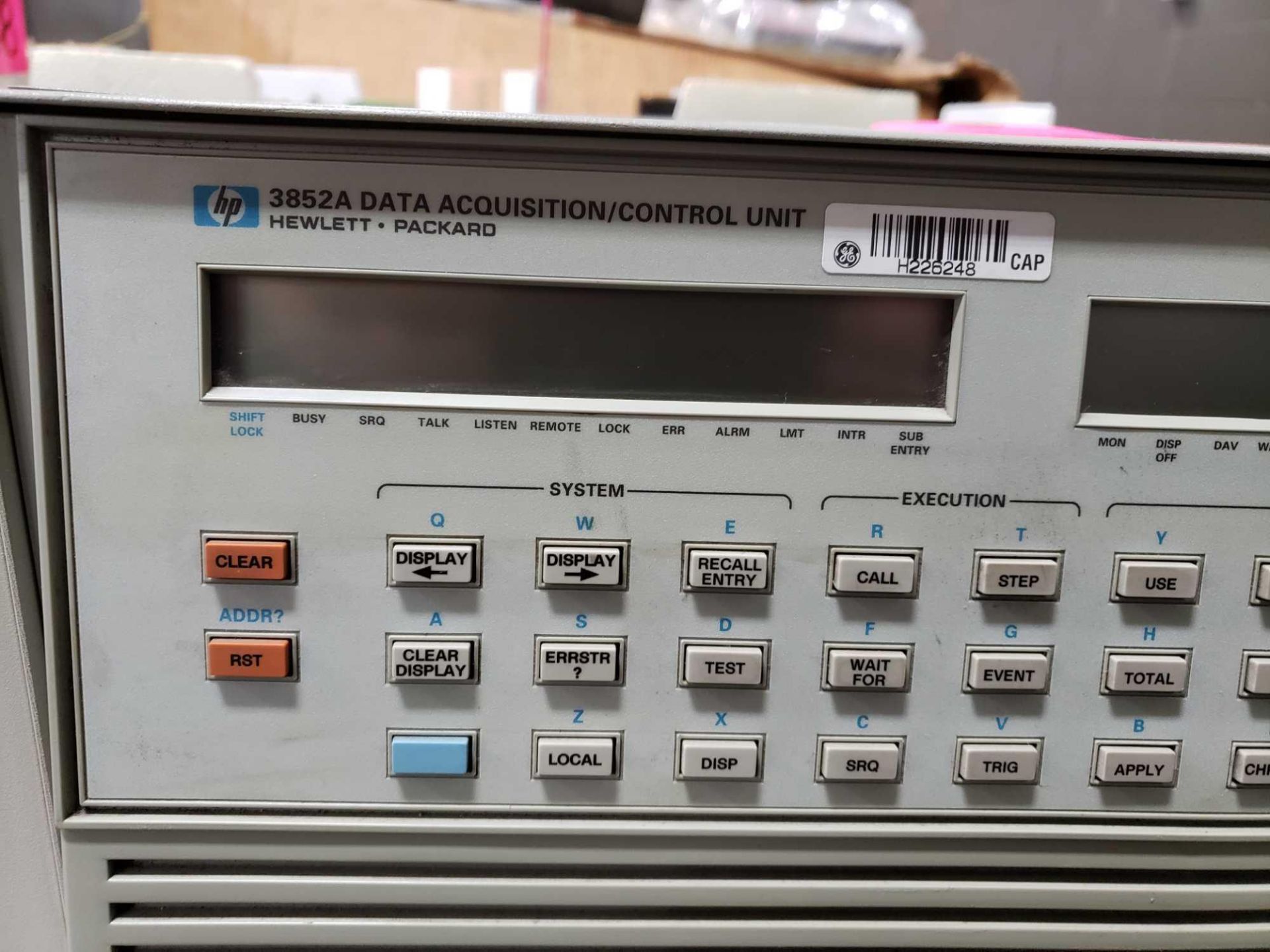 HP data acquisition control unit model 3852A. - Image 3 of 3