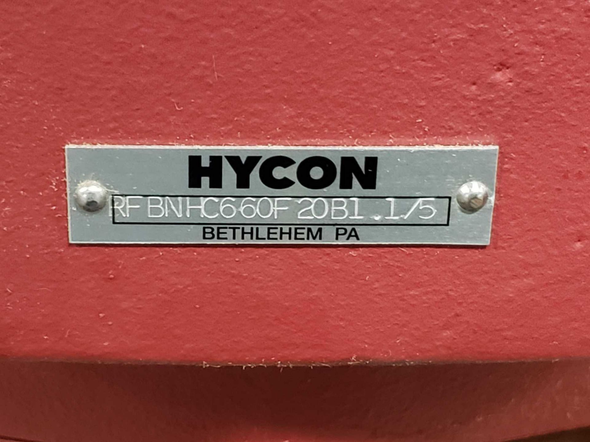 Hycon filter housing. Model RFBNHC660F20B1.1/5. New as pictured. - Image 2 of 3