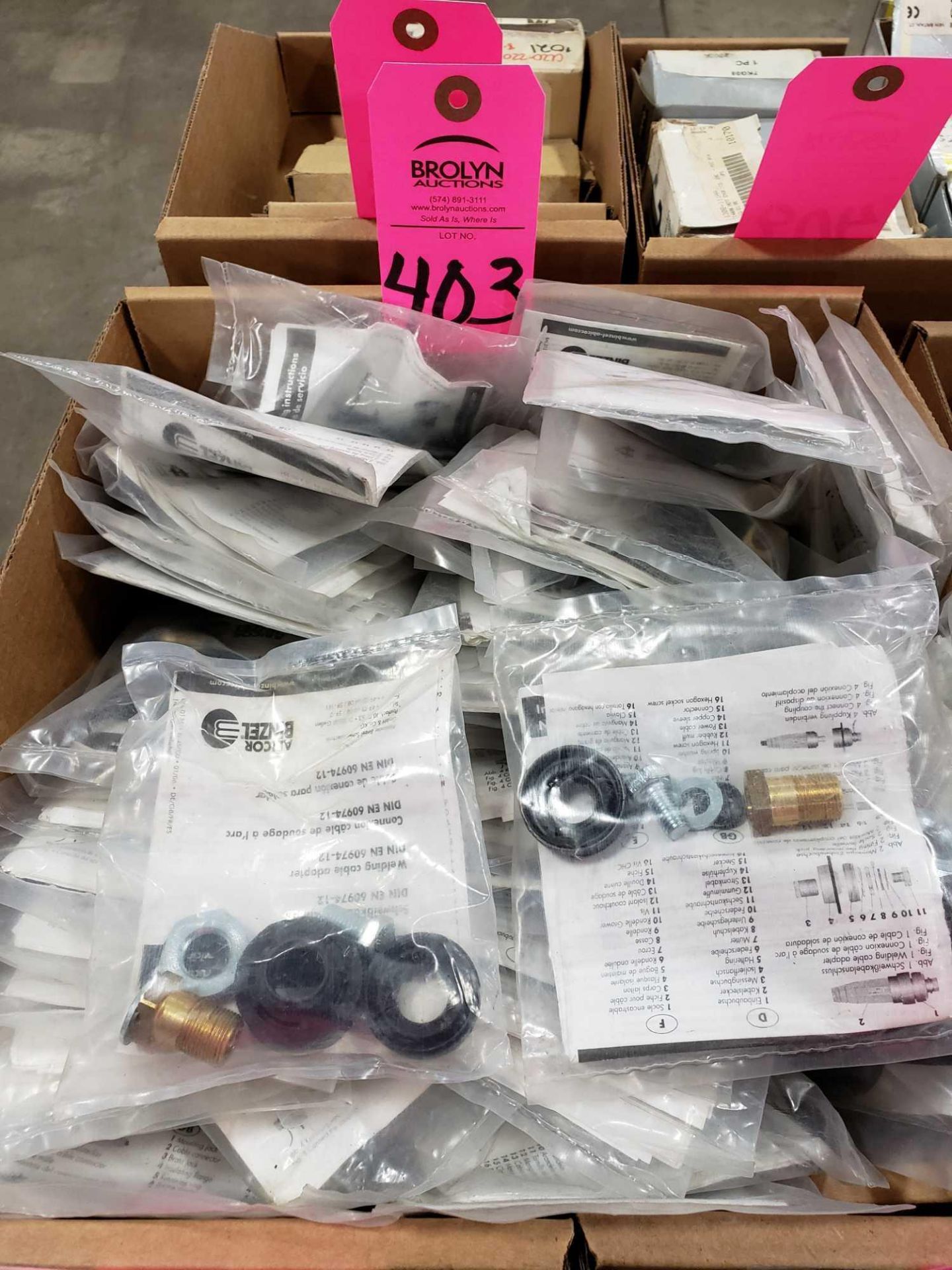 Qty 50 - Abicor Binzel torch kits. New in package.