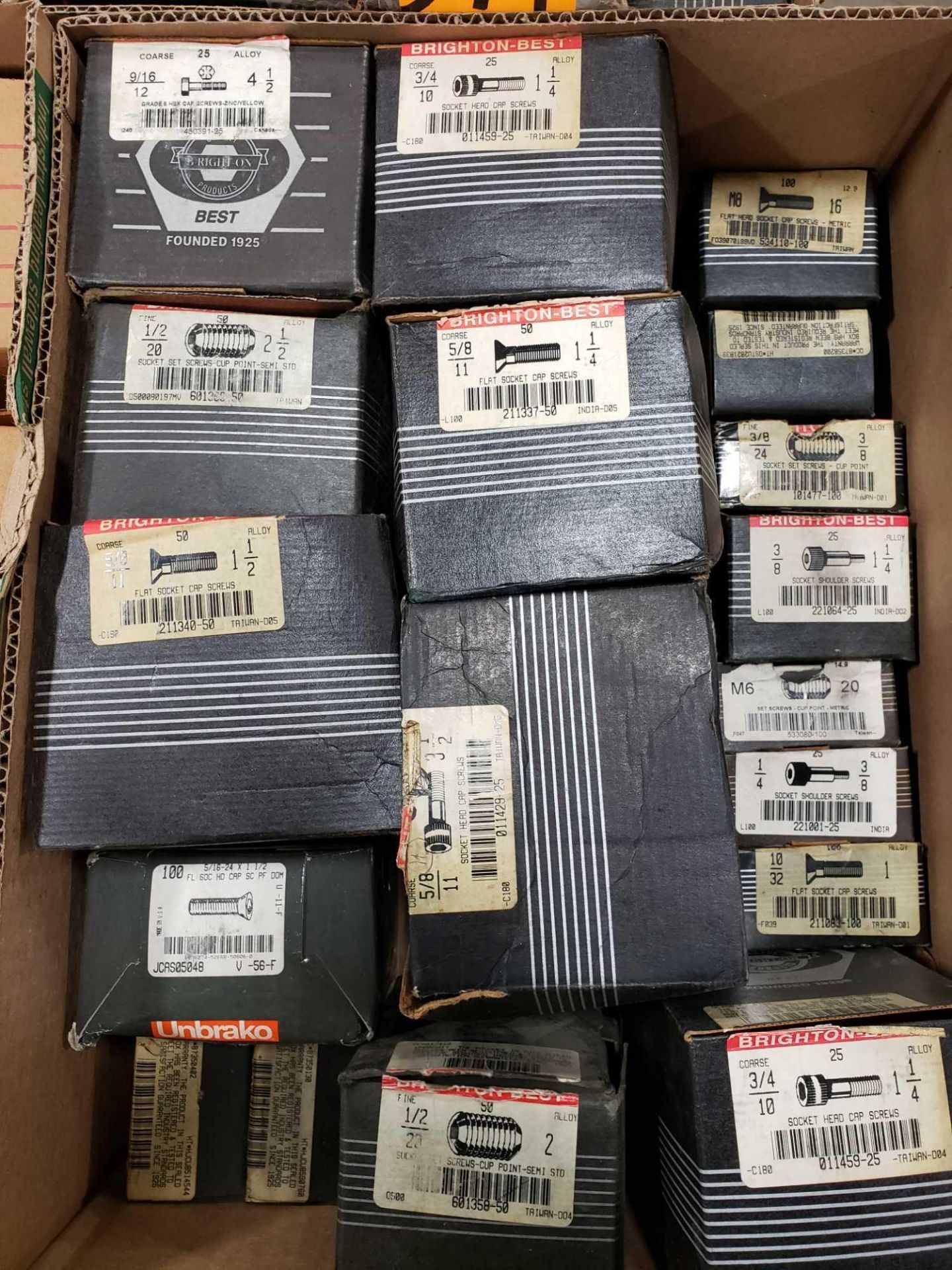 Qty 18 - boxes of assorted new hardware as pictured. - Image 2 of 2