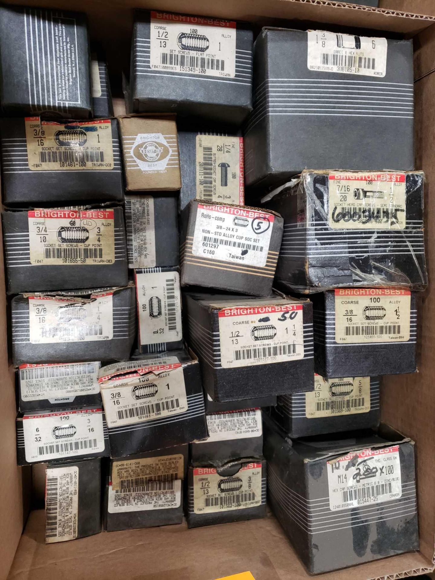 Qty 25 - boxes of assorted new hardware as pictured. - Image 2 of 2