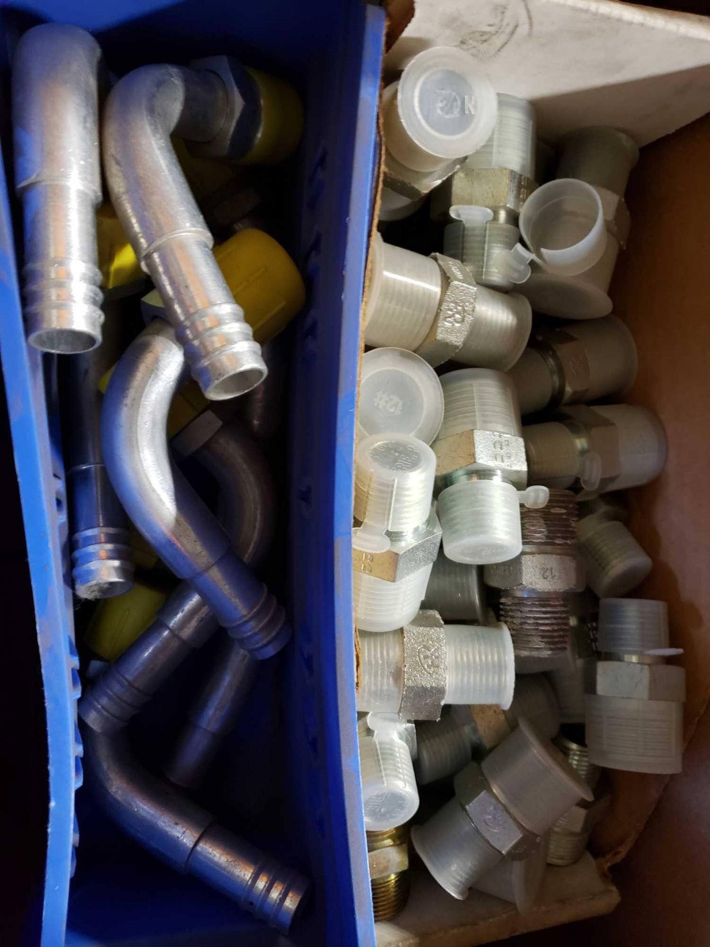 Assorted hydraulic fittings as pictured. New. - Image 3 of 4
