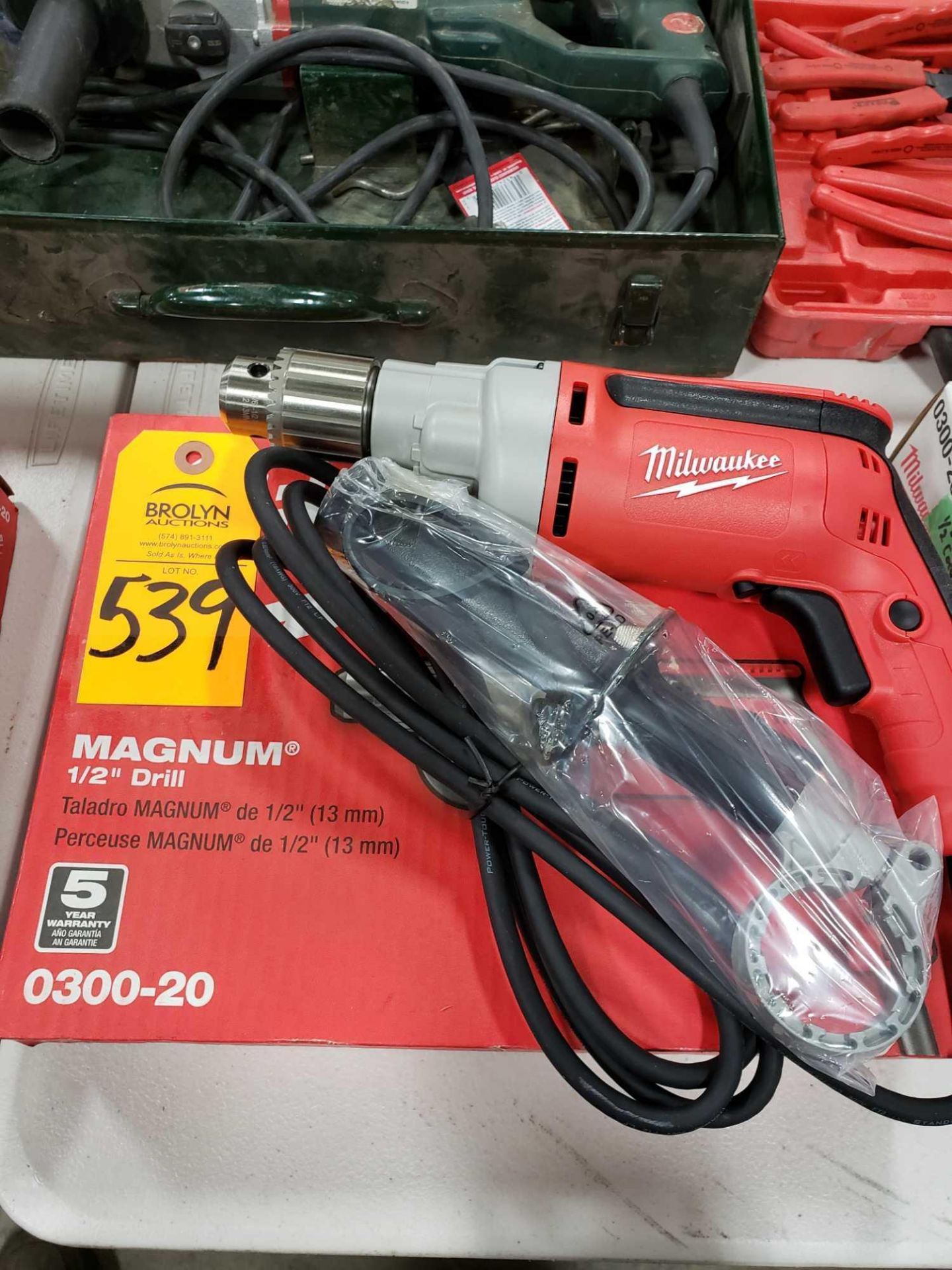 Milwaukee 1/2" drill catalog number 0300-20. New in box.