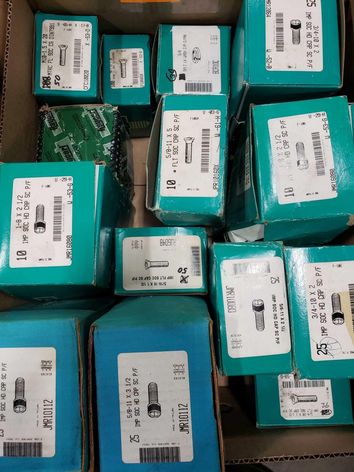 Qty 14 - boxes of assorted new hardware as pictured. - Image 2 of 2