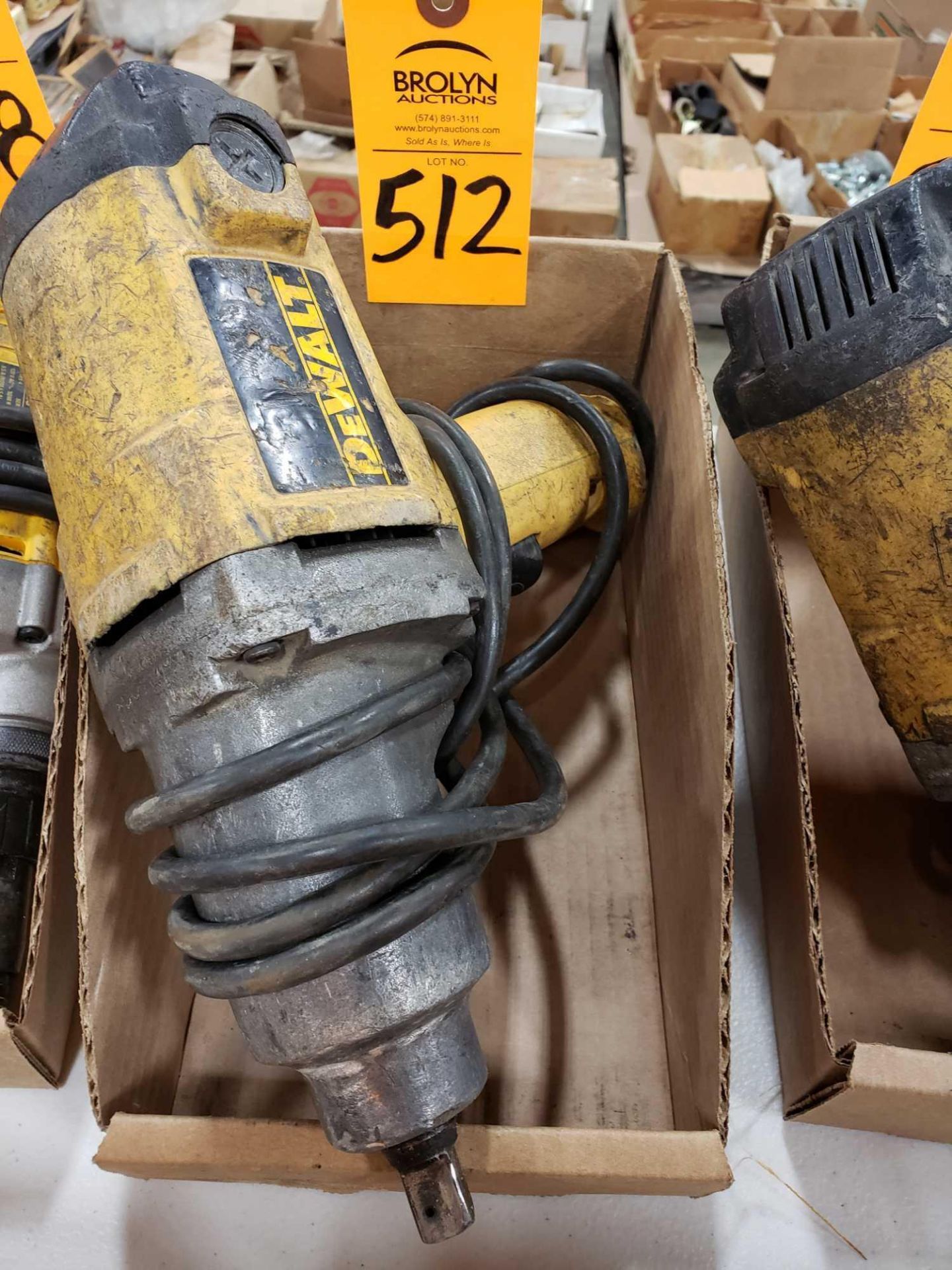 Dewalt 1/2" electric impact. Model DW290.